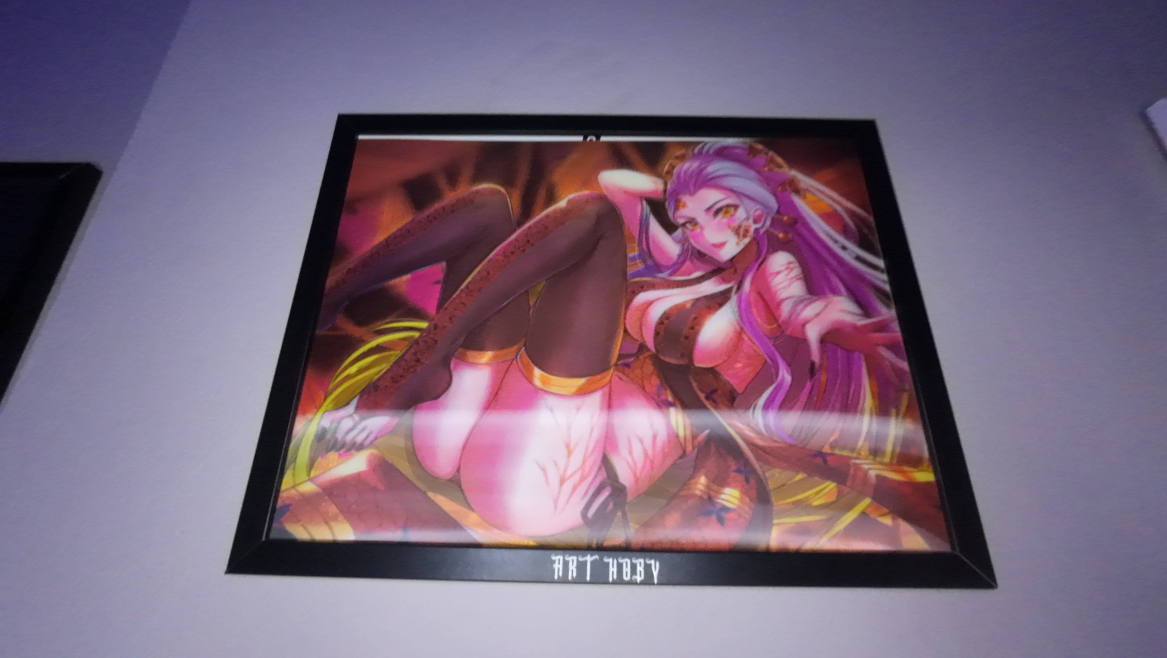 Daki Anime Tablosu – Hareketli Görselli Demon Slayer Poster (Lenticular)