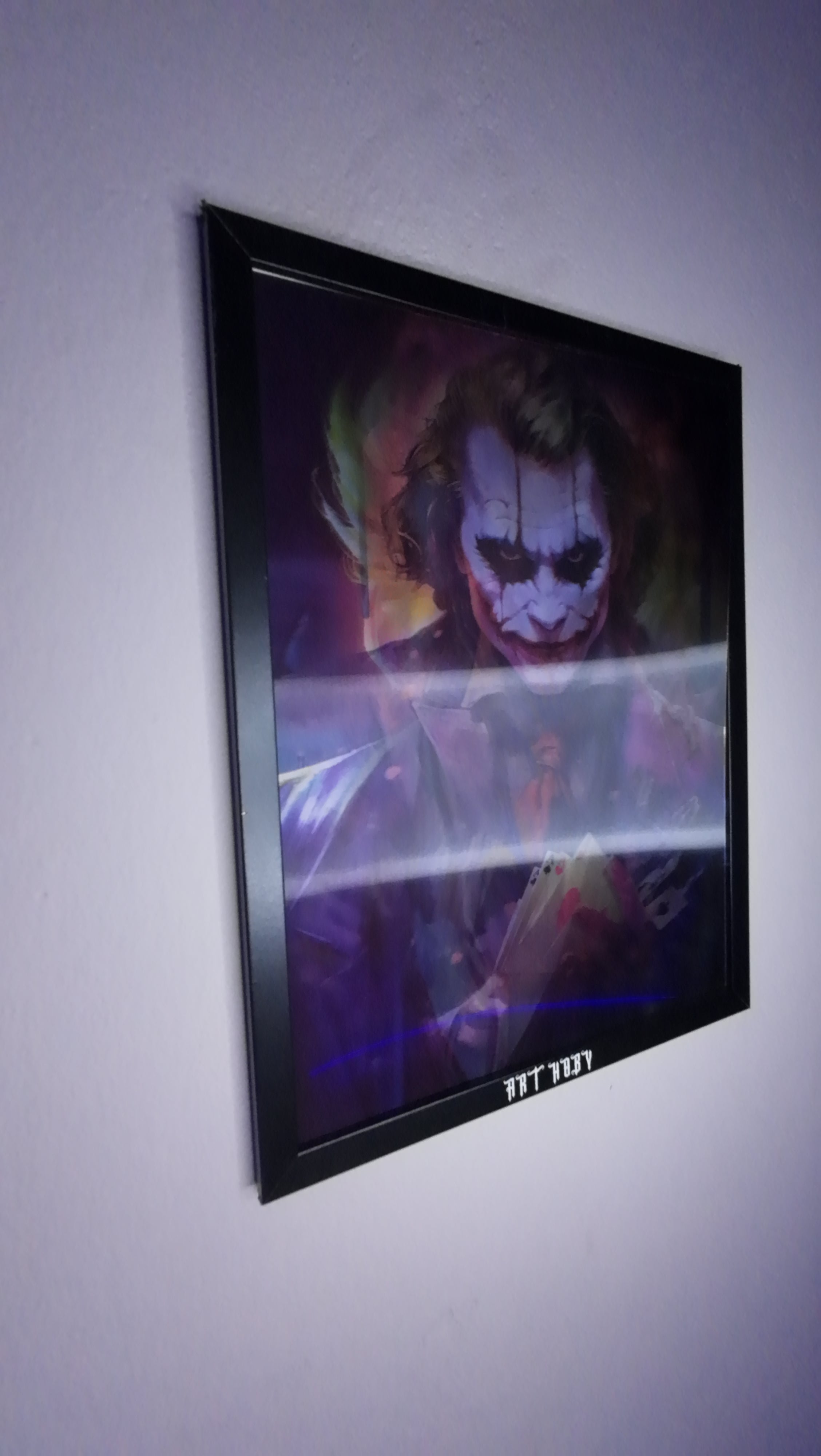 Hareketli Joker Tablo | 3 Boyutlu Değişen Görselli Poster (30x40)