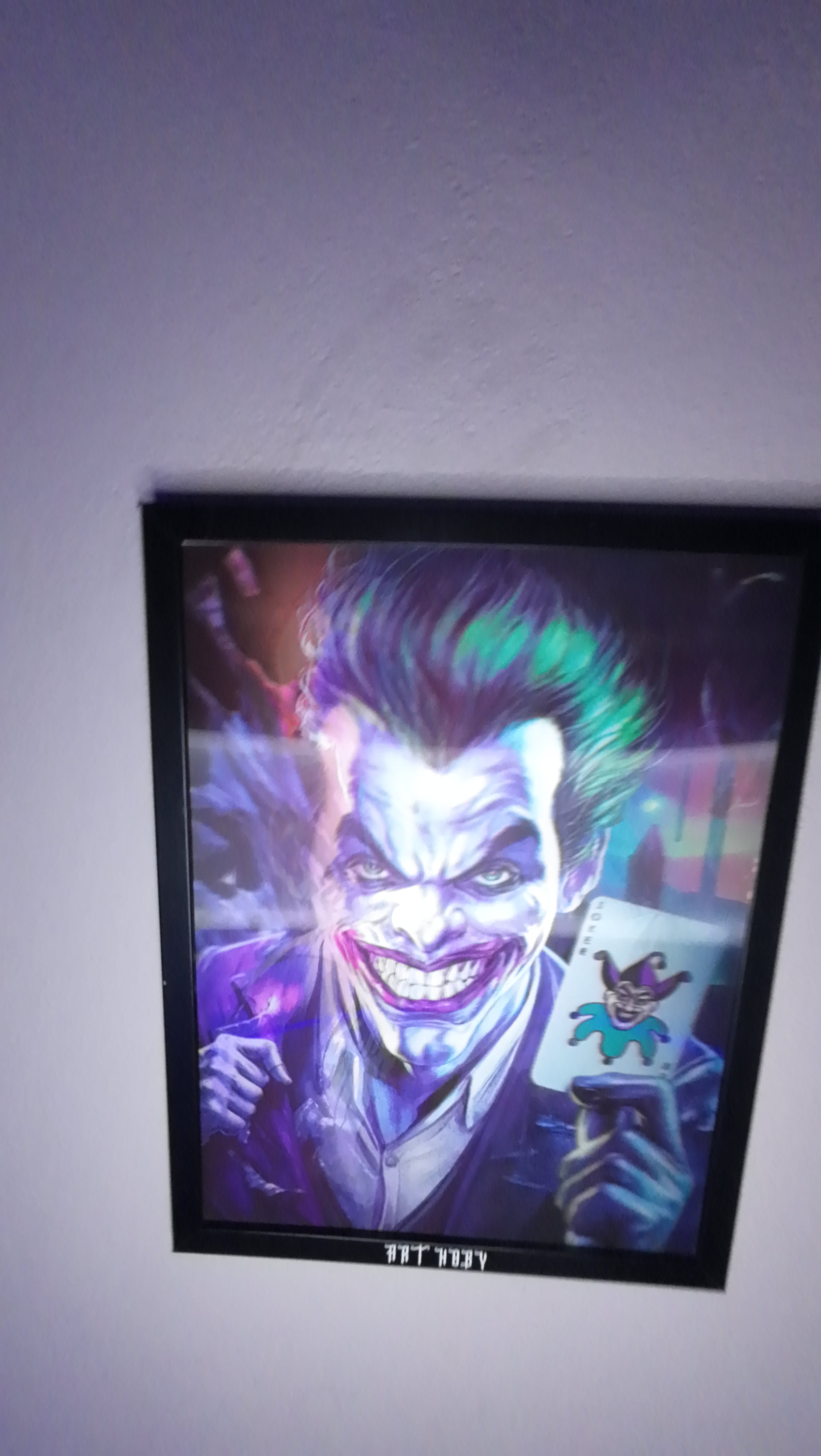 Hareketli Joker Tablo | 3 Boyutlu Değişen Görselli Poster (30x40)