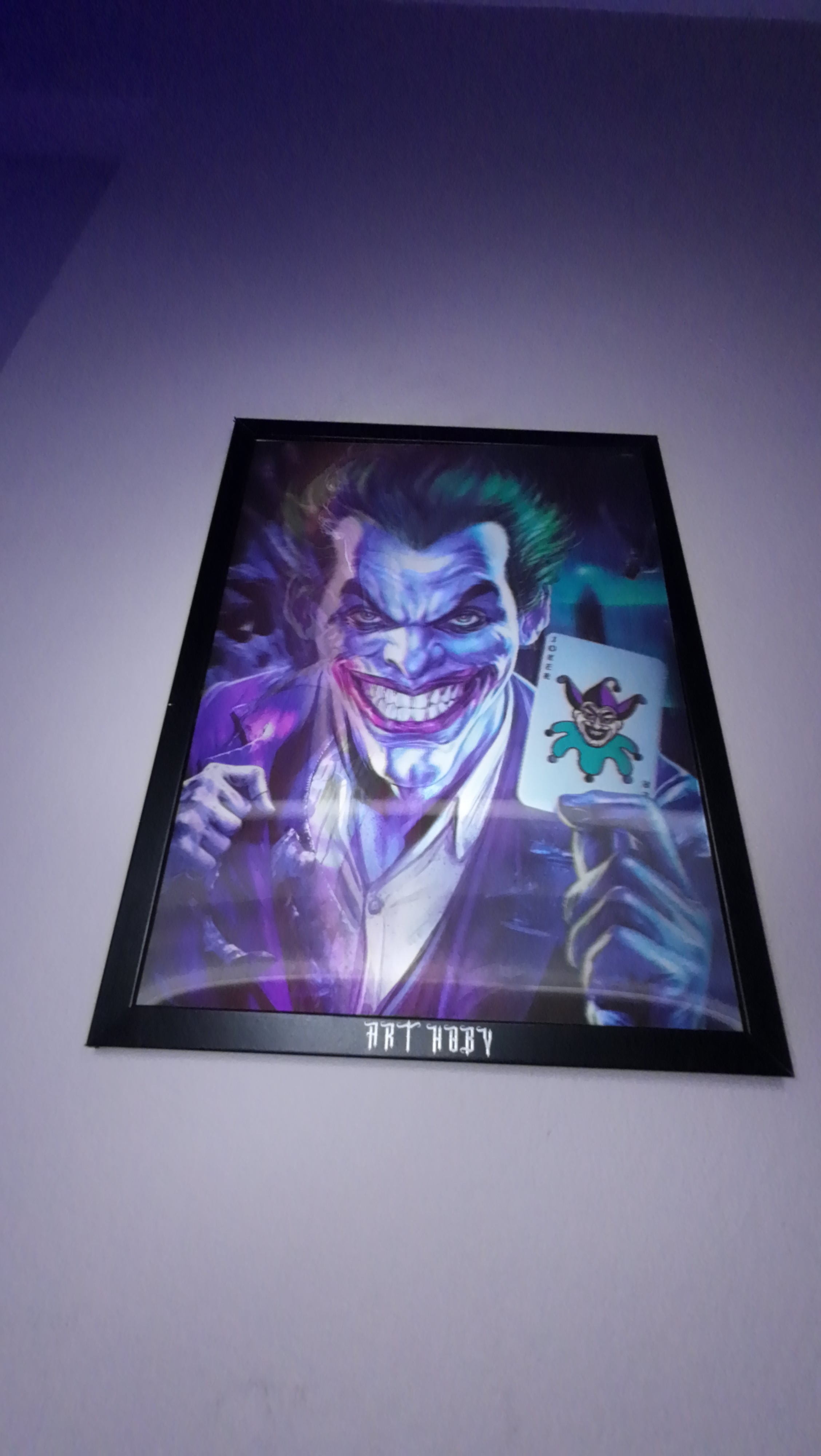 Hareketli Joker Tablo | 3 Boyutlu Değişen Görselli Poster (30x40)