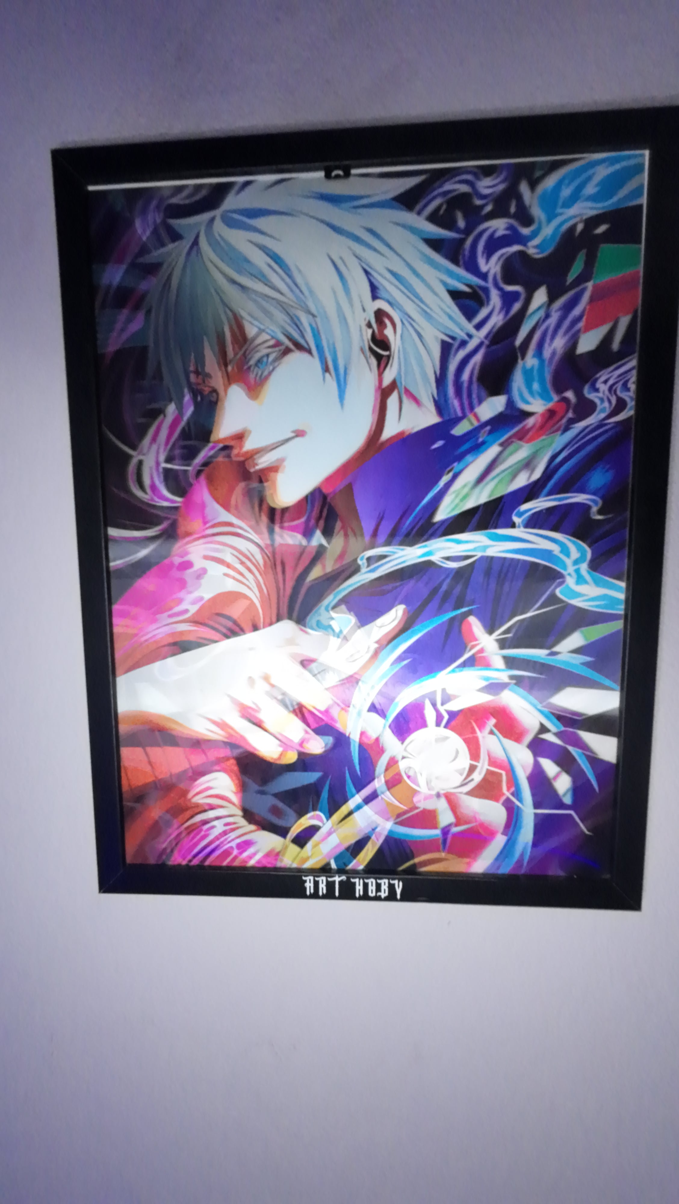 Jujutsu Kaisen 3’lü Karakter Tablo – Gojo, Toji ve Geto Hareketli Tablo (Lenticular)