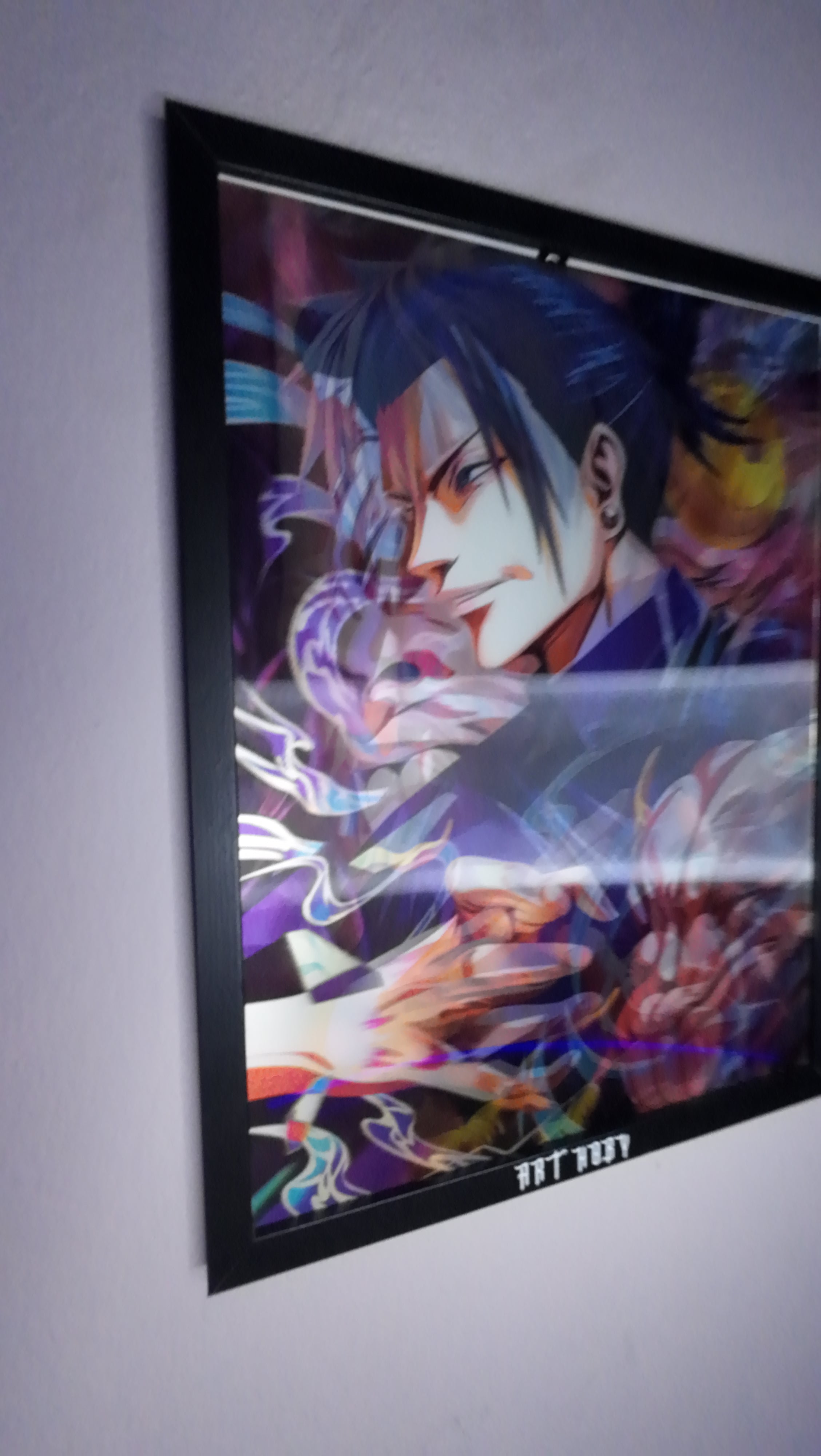 Jujutsu Kaisen 3’lü Karakter Tablo – Gojo, Toji ve Geto Hareketli Tablo (Lenticular)