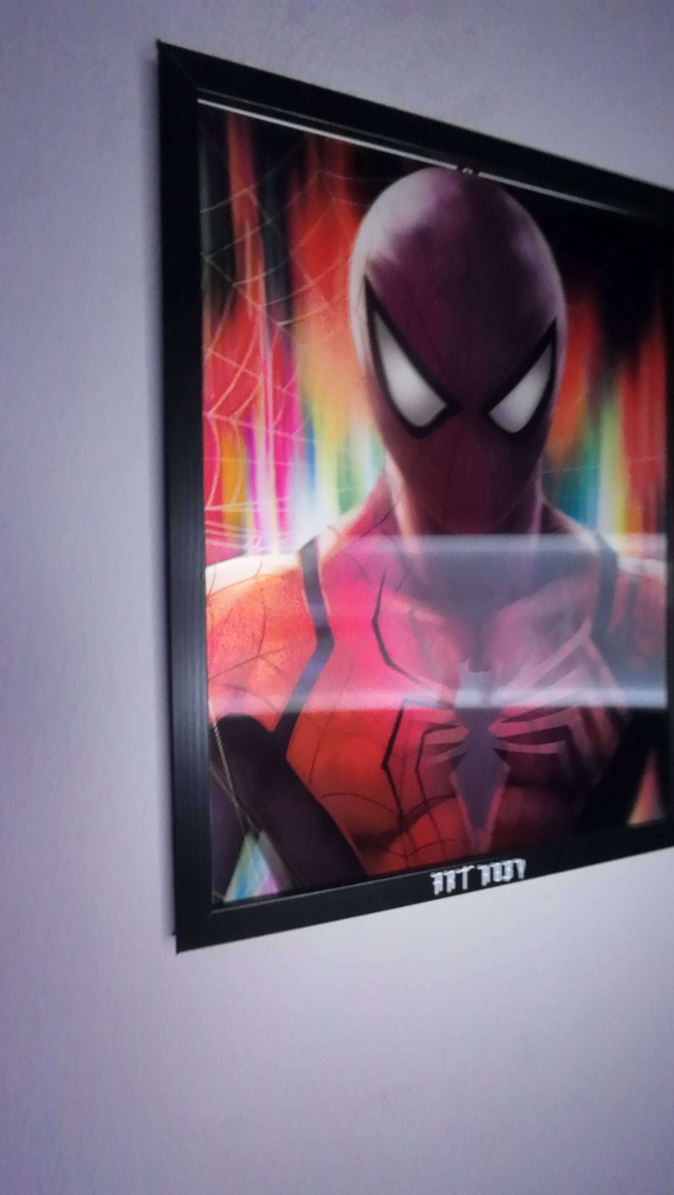 Spider-Man Venom Dönüşümlü 3D Lenticular Poster (Marvel Süper Kahraman Koleksiyonu)