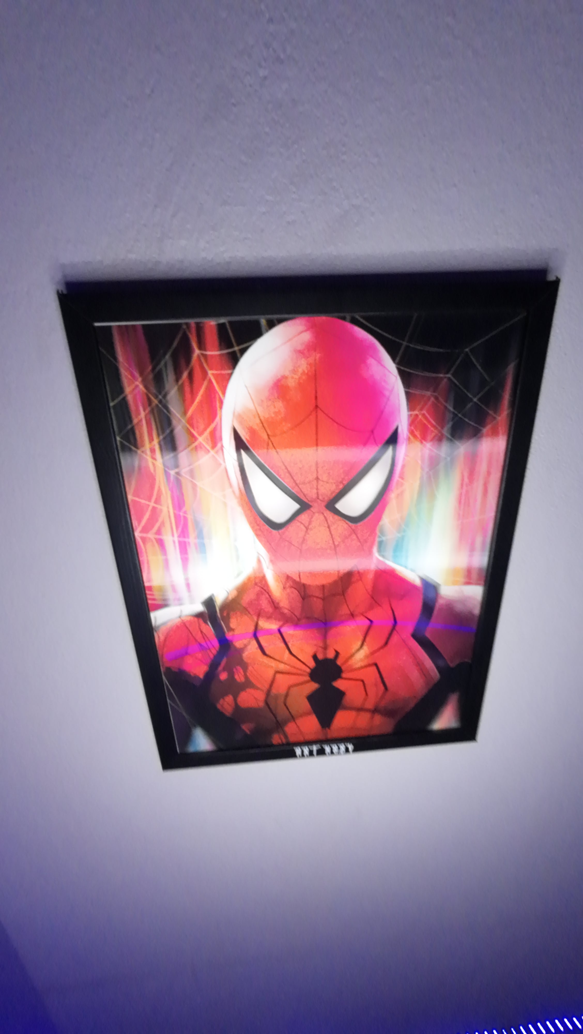 Spider-Man Venom Dönüşümlü 3D Lenticular Poster (Marvel Süper Kahraman Koleksiyonu)