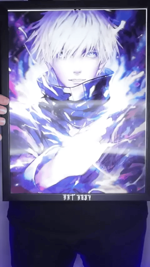 Yuji Itadori Jujutsu Kaisen – Anime Pozlu Tablo (Lenticular)