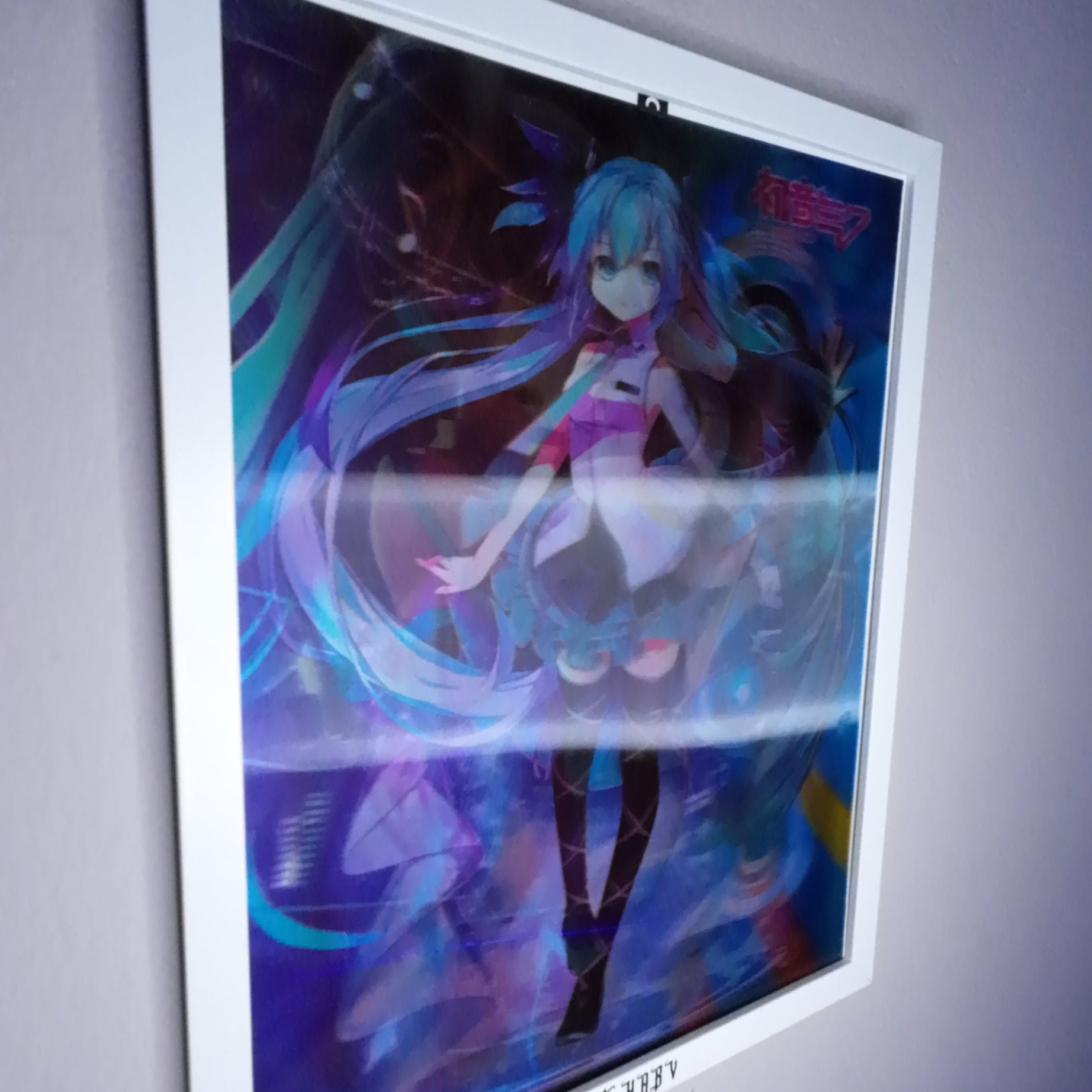 Vocaloid Hatsune Miku Tablo – Hareketli Anime Görsel (Lenticular)