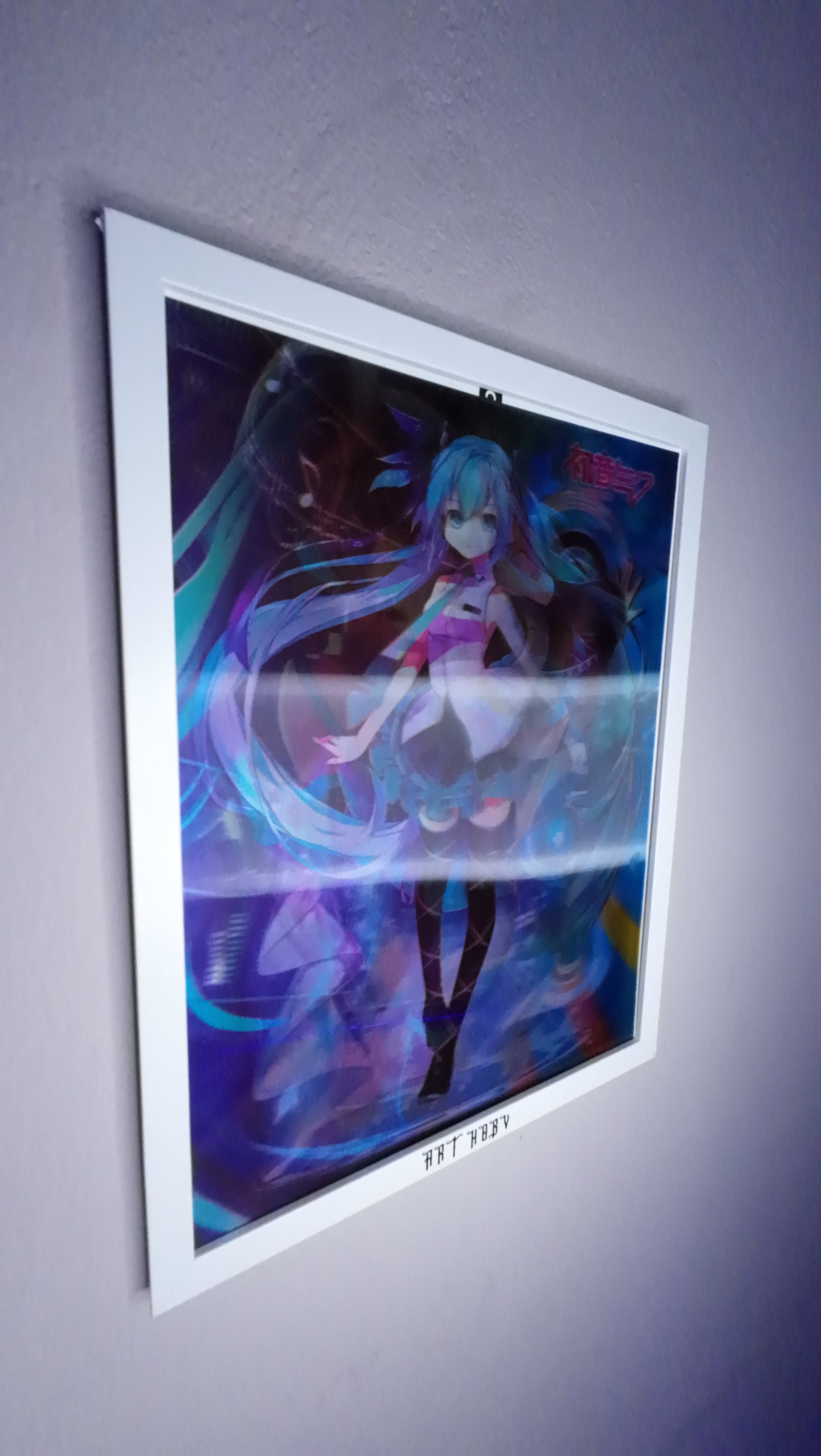Vocaloid Hatsune Miku Tablo – Hareketli Anime Görsel (Lenticular)