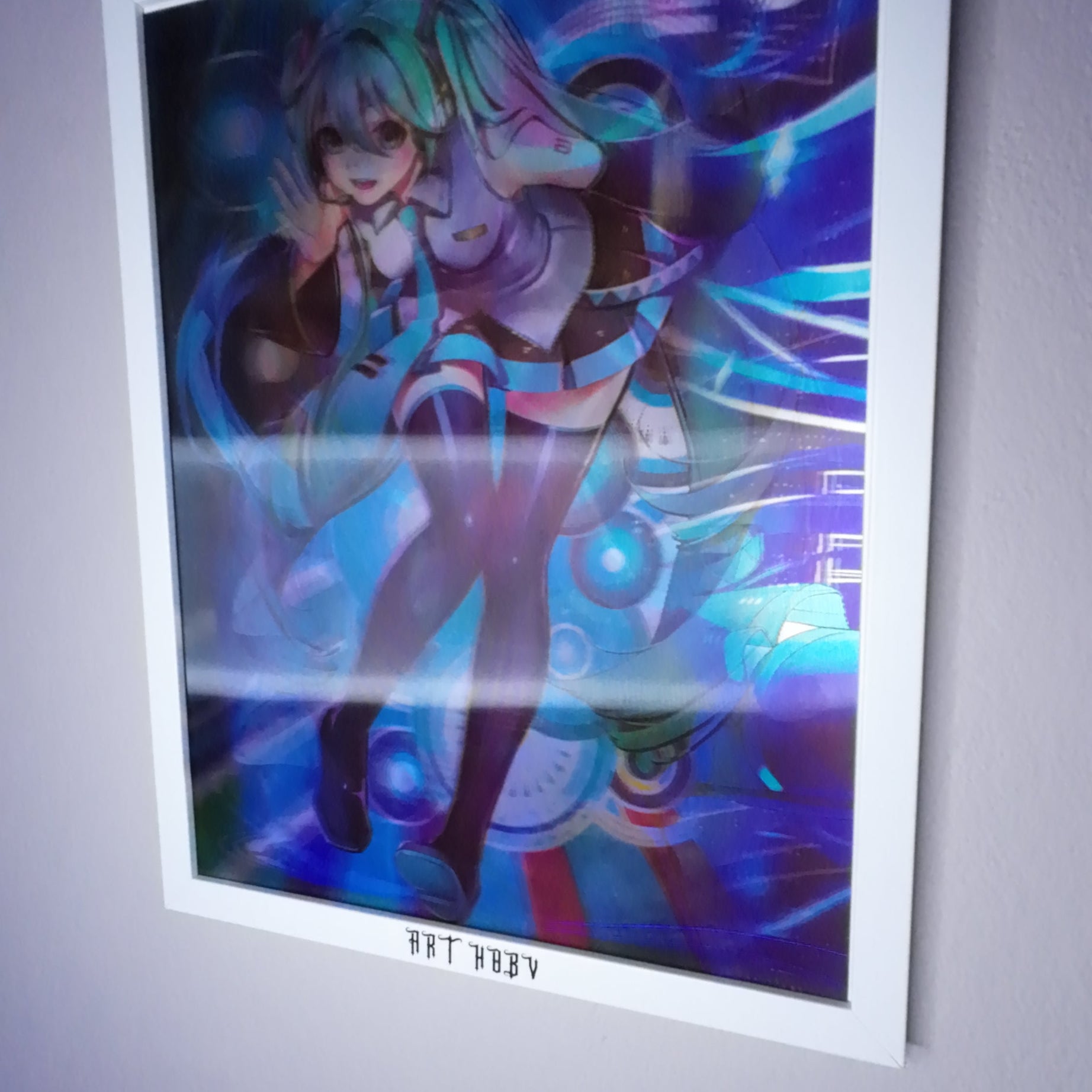 Vocaloid Hatsune Miku Tablo – Hareketli Anime Görsel (Lenticular)