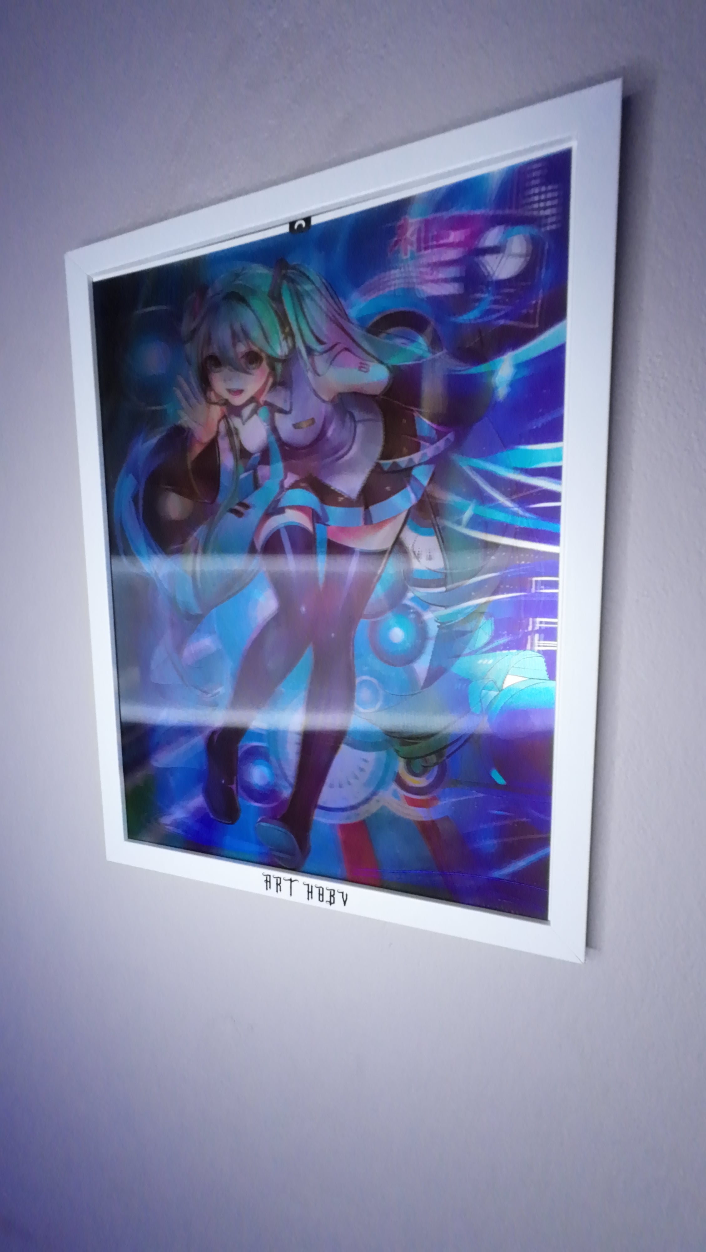 Vocaloid Hatsune Miku Tablo – Hareketli Anime Görsel (Lenticular)