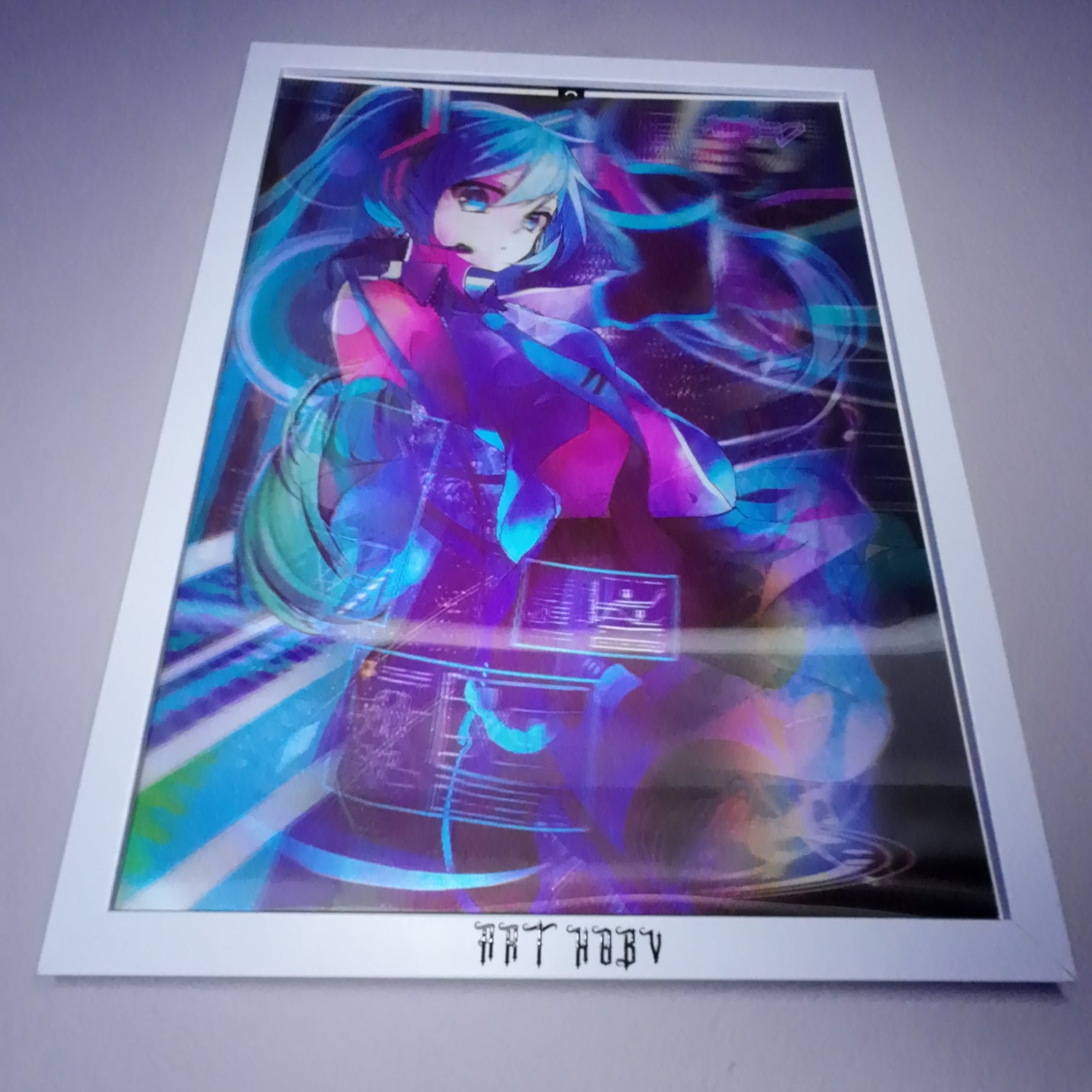 Vocaloid Hatsune Miku Tablo – Hareketli Anime Görsel (Lenticular)