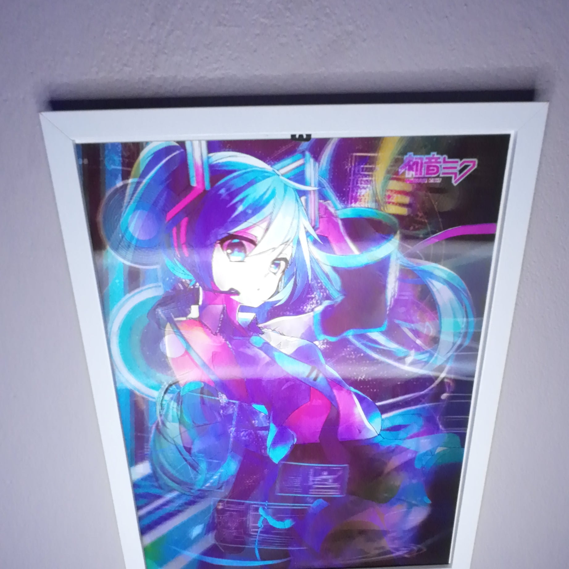 Vocaloid Hatsune Miku Tablo – Hareketli Anime Görsel (Lenticular)