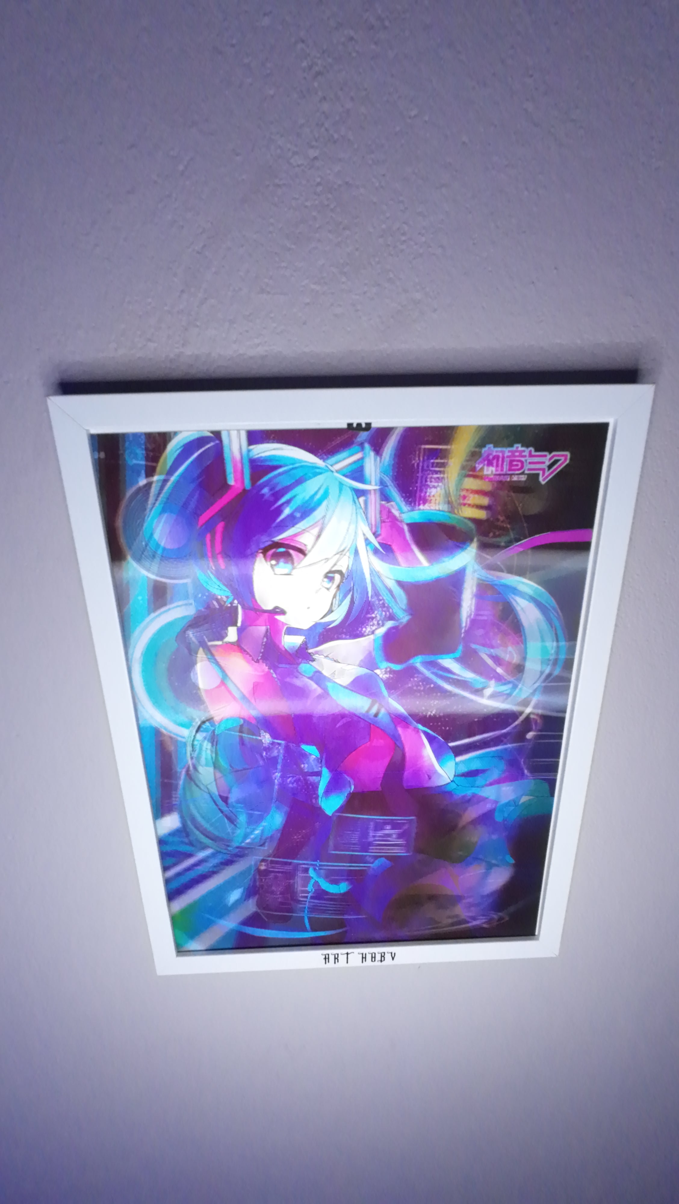 Vocaloid Hatsune Miku Tablo – Hareketli Anime Görsel (Lenticular)