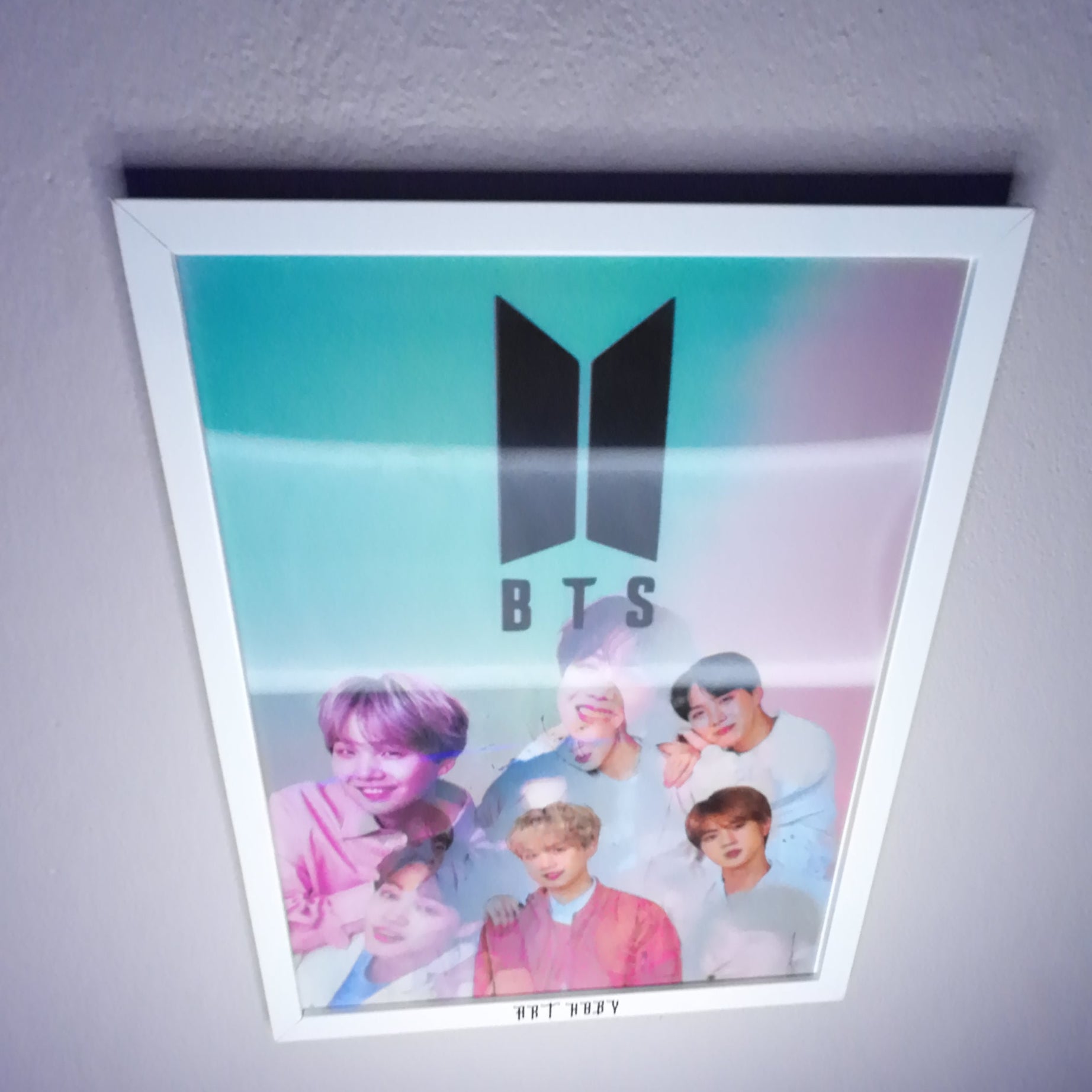 BTS K-pop 3D Tablo – Çift Yüzlü Poster Tasarımı (Lenticular)