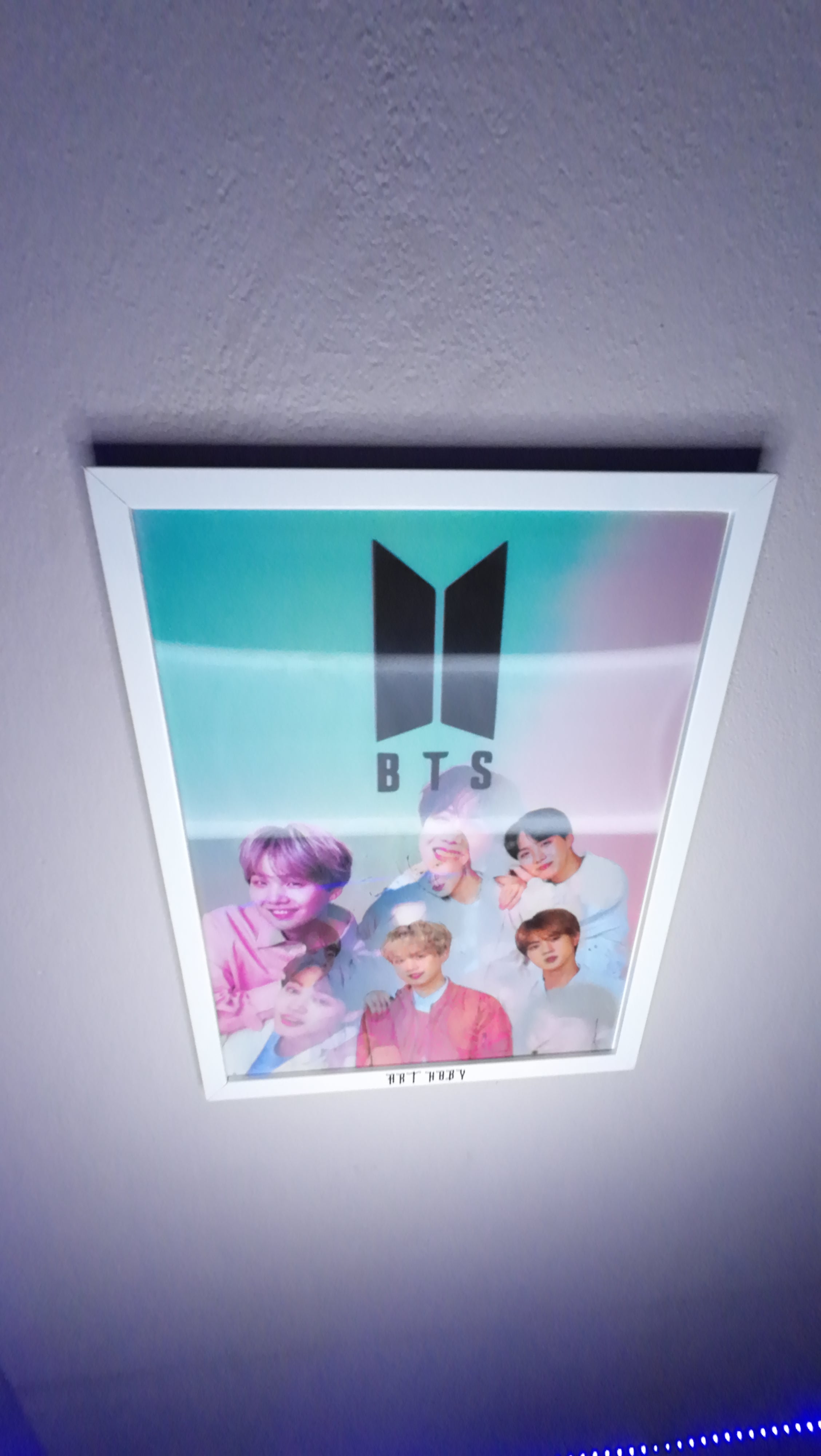 BTS K-pop 3D Tablo – Çift Yüzlü Poster Tasarımı (Lenticular)