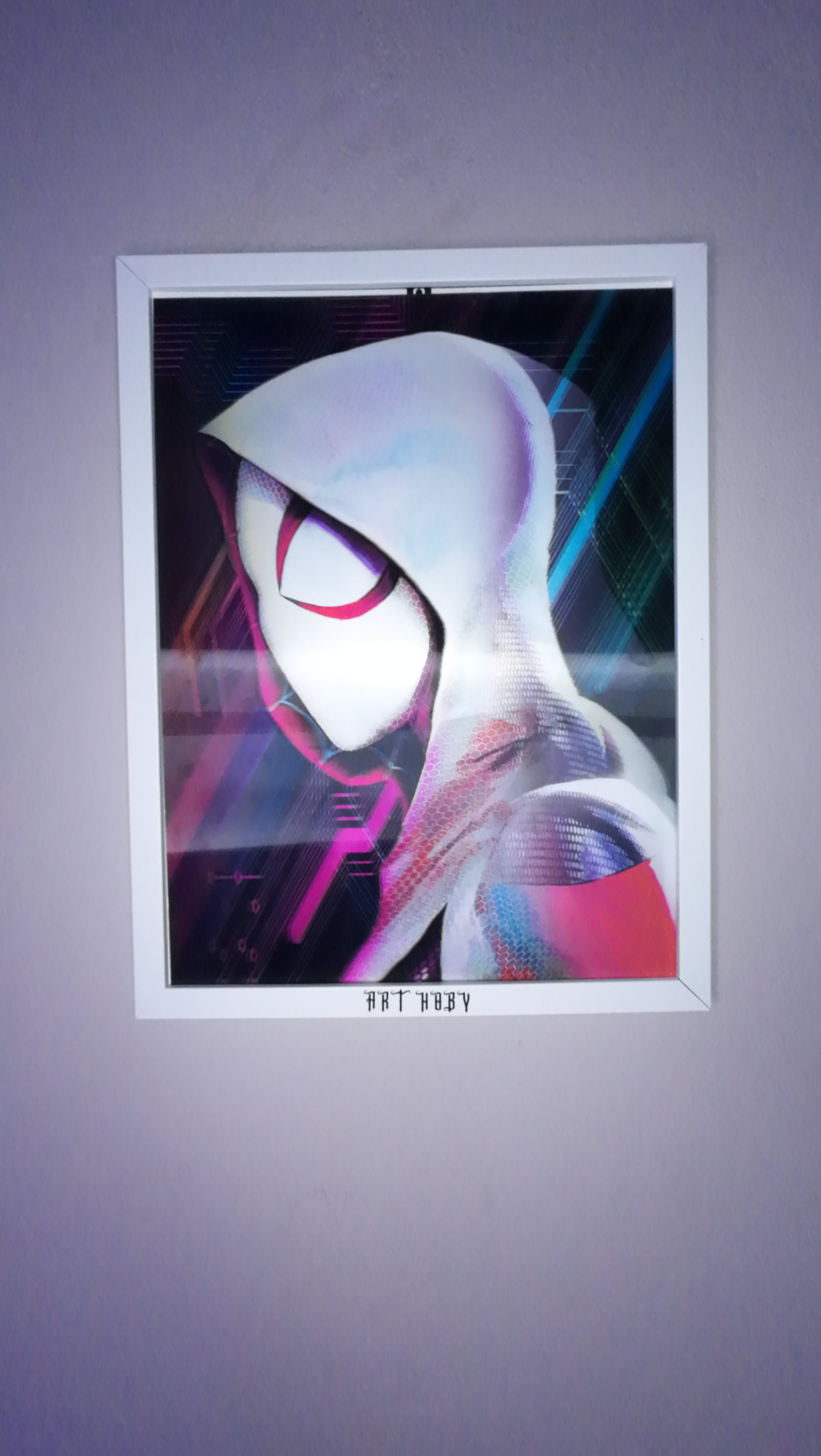 Spider-Man Multiverse Tablosu – 2099 & Gwen Karakterleri (Lenticular)