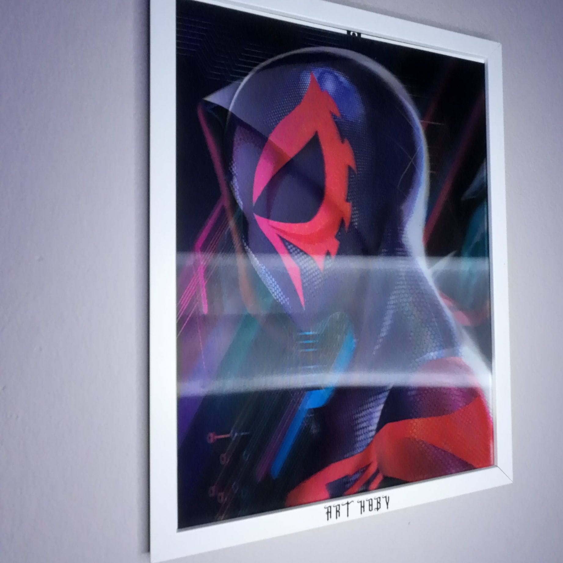 Spider-Man Multiverse Tablosu – 2099 & Gwen Karakterleri (Lenticular)