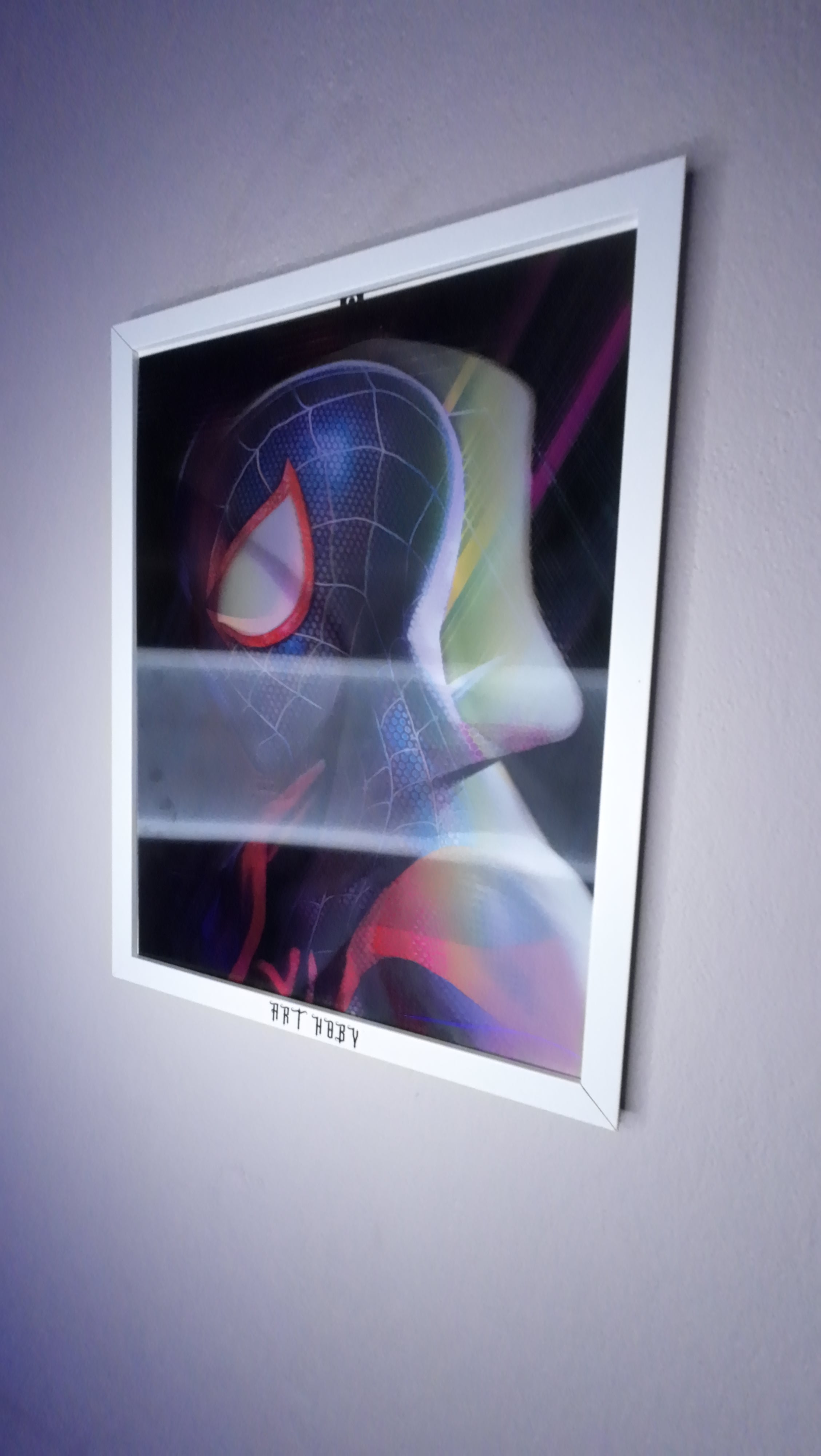 Spider-Man Multiverse Tablosu – 2099 & Gwen Karakterleri (Lenticular)