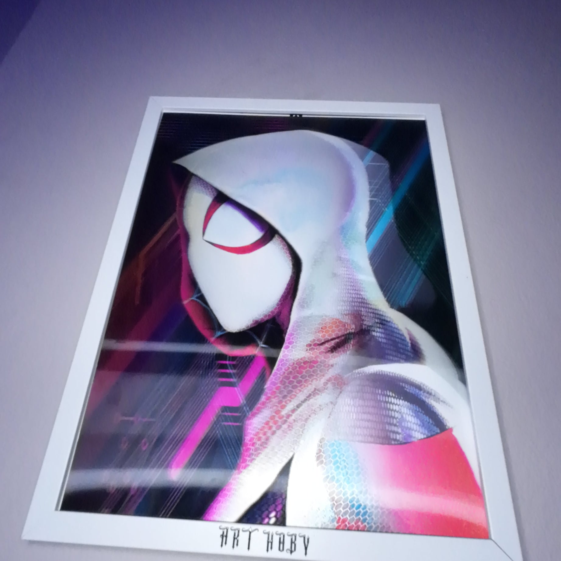 Spider-Man Multiverse Tablosu – 2099 & Gwen Karakterleri (Lenticular)