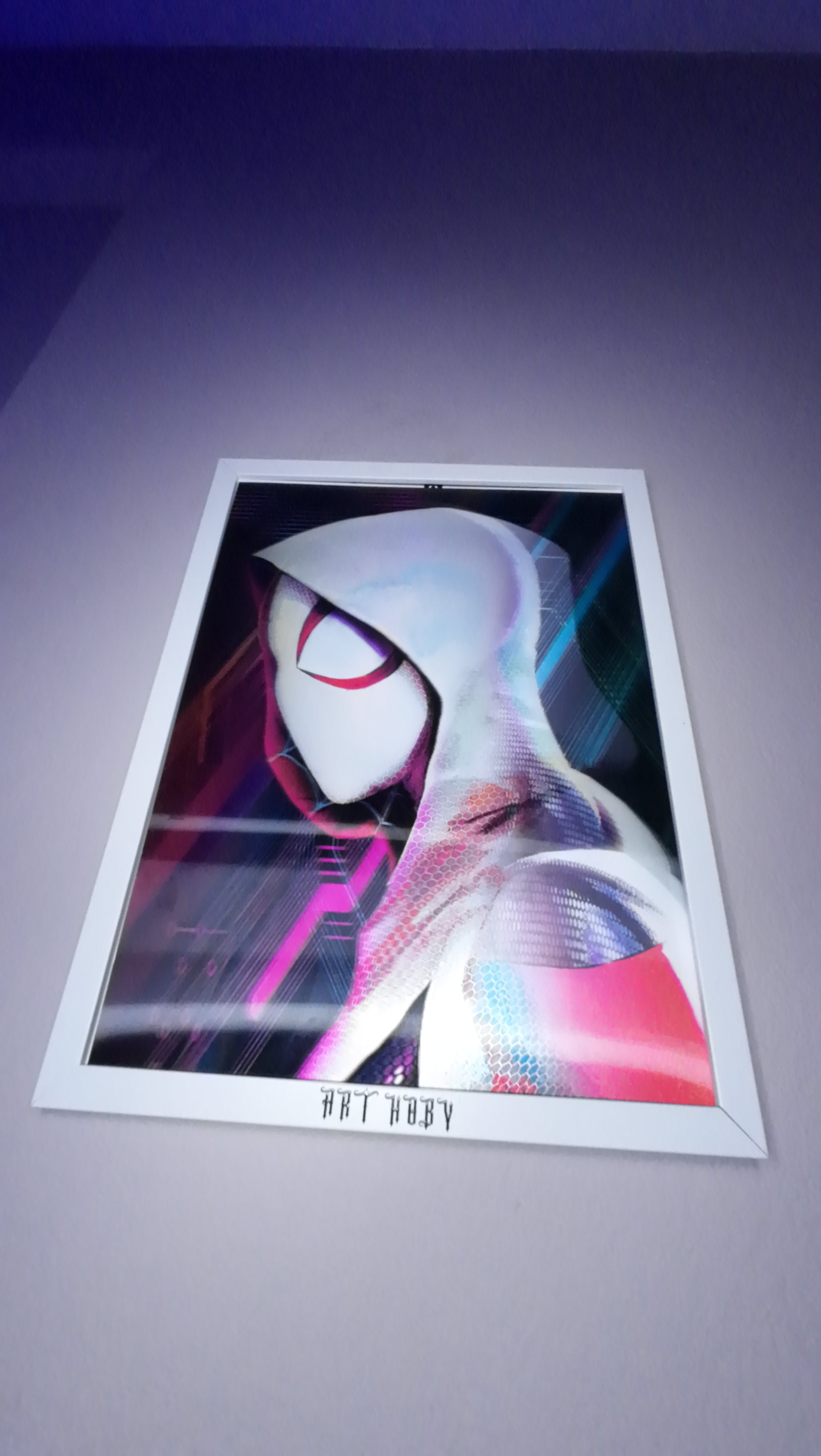 Spider-Man Multiverse Tablosu – 2099 & Gwen Karakterleri (Lenticular)