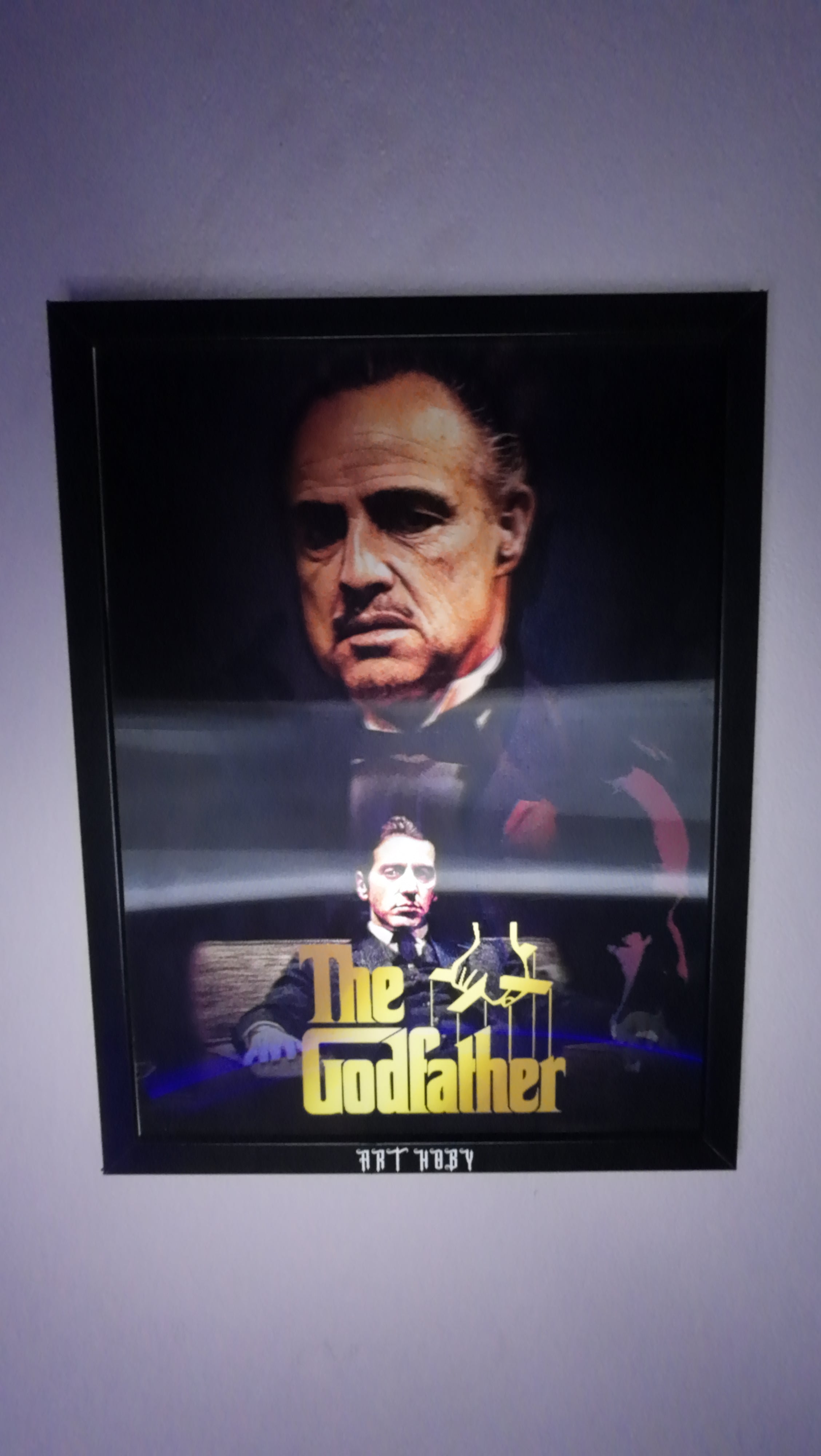 Vito Corleone Posteri – The Godfather Koleksiyon Hareketli Tablosu (Lenticular)