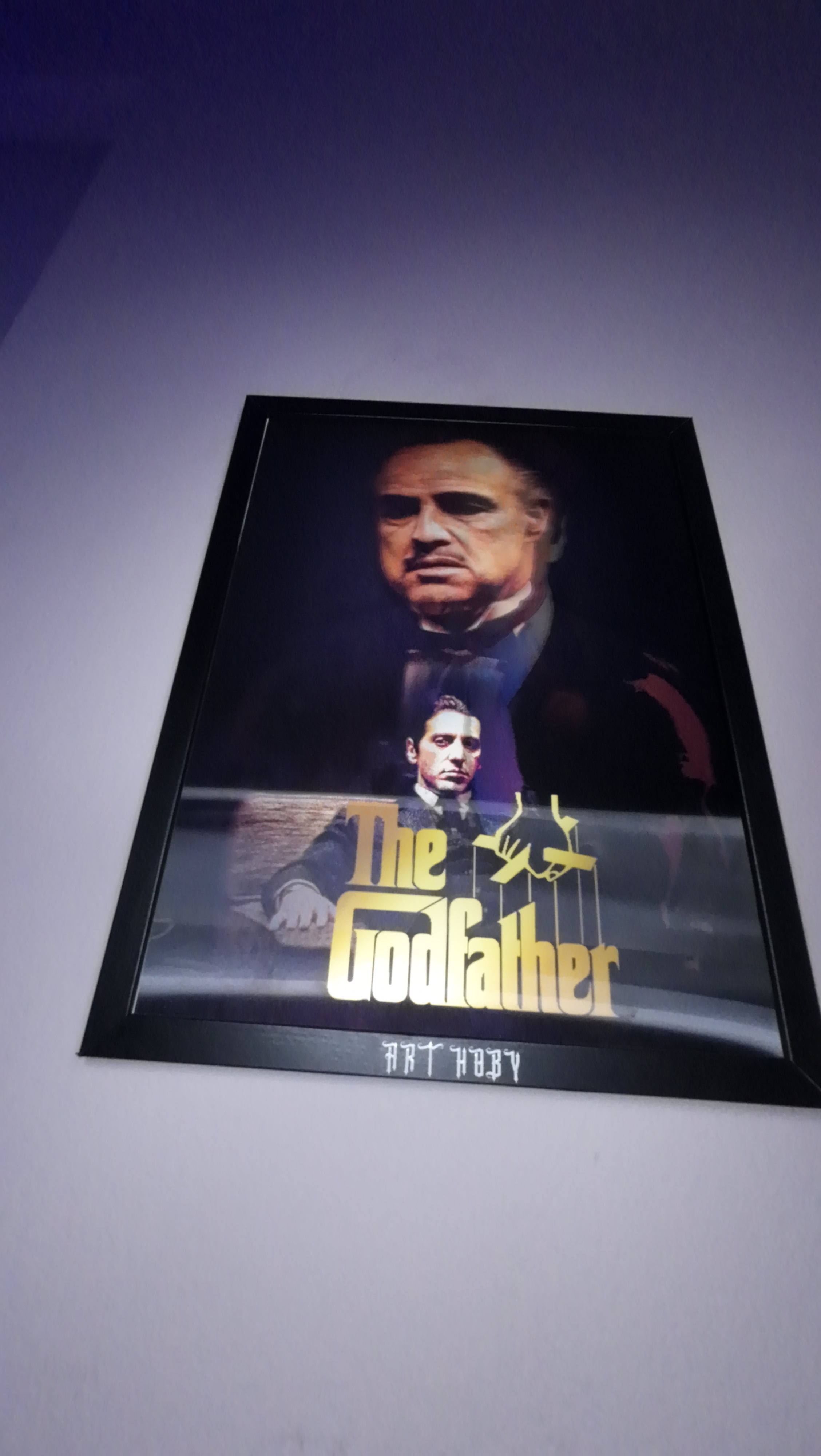 Vito Corleone Posteri – The Godfather Koleksiyon Hareketli Tablosu (Lenticular)