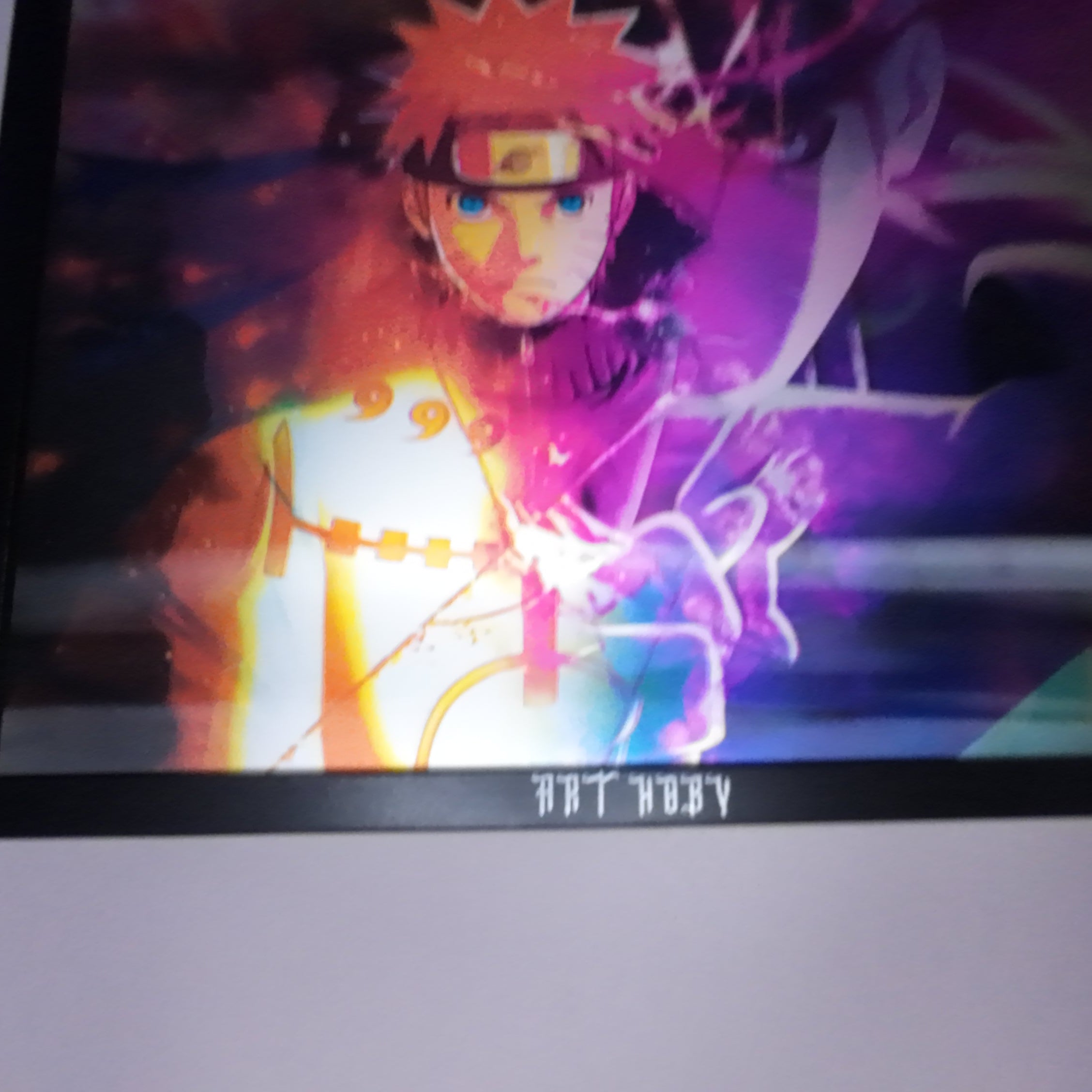 Naruto Kyuubi Tablo – Hareketli Efektli Anime Duvar Posteri (Lenticular)