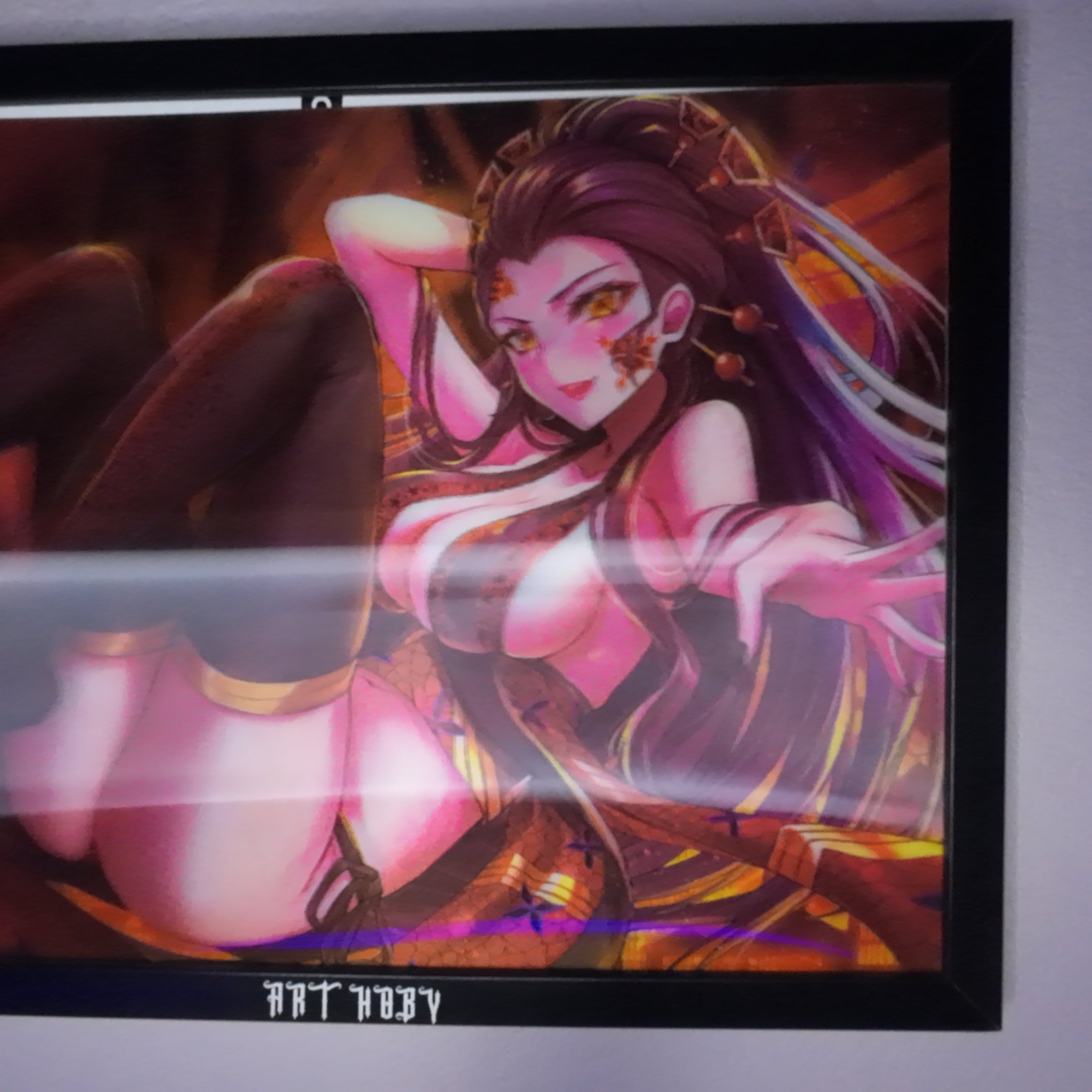 Daki Anime Tablosu – Hareketli Görselli Demon Slayer Poster (Lenticular)