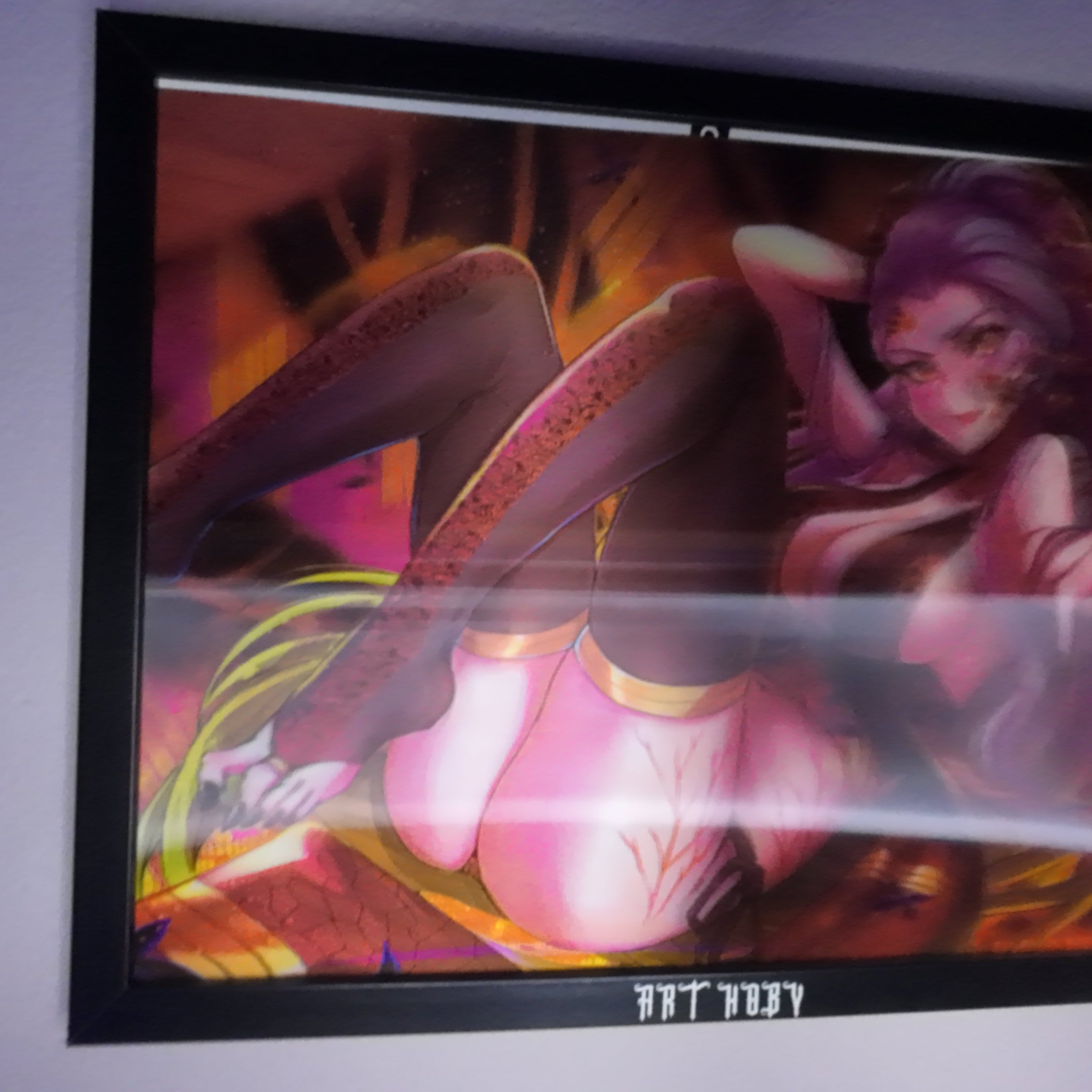 Daki Anime Tablosu – Hareketli Görselli Demon Slayer Poster (Lenticular)