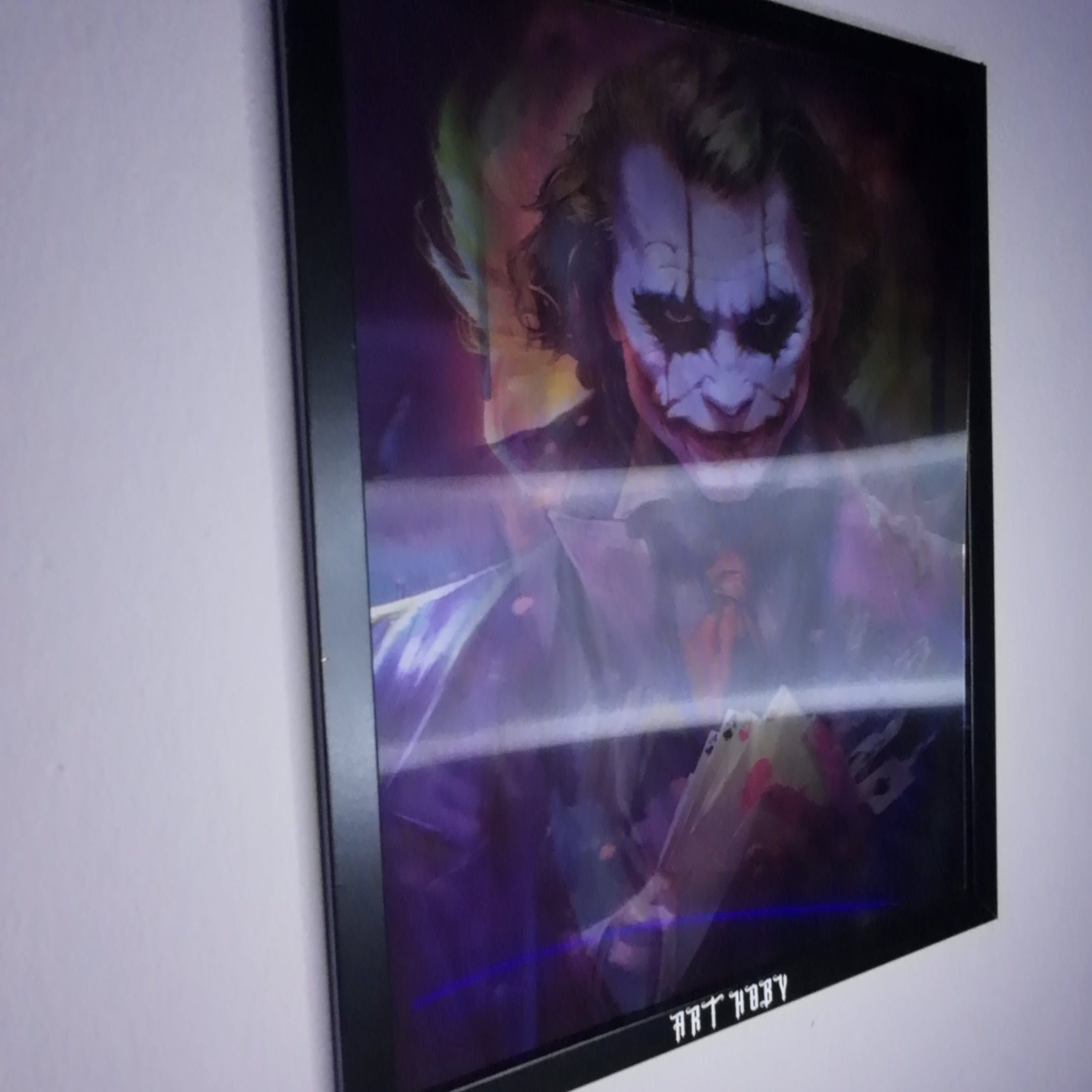 Hareketli Joker Tablo | 3 Boyutlu Değişen Görselli Poster (30x40)