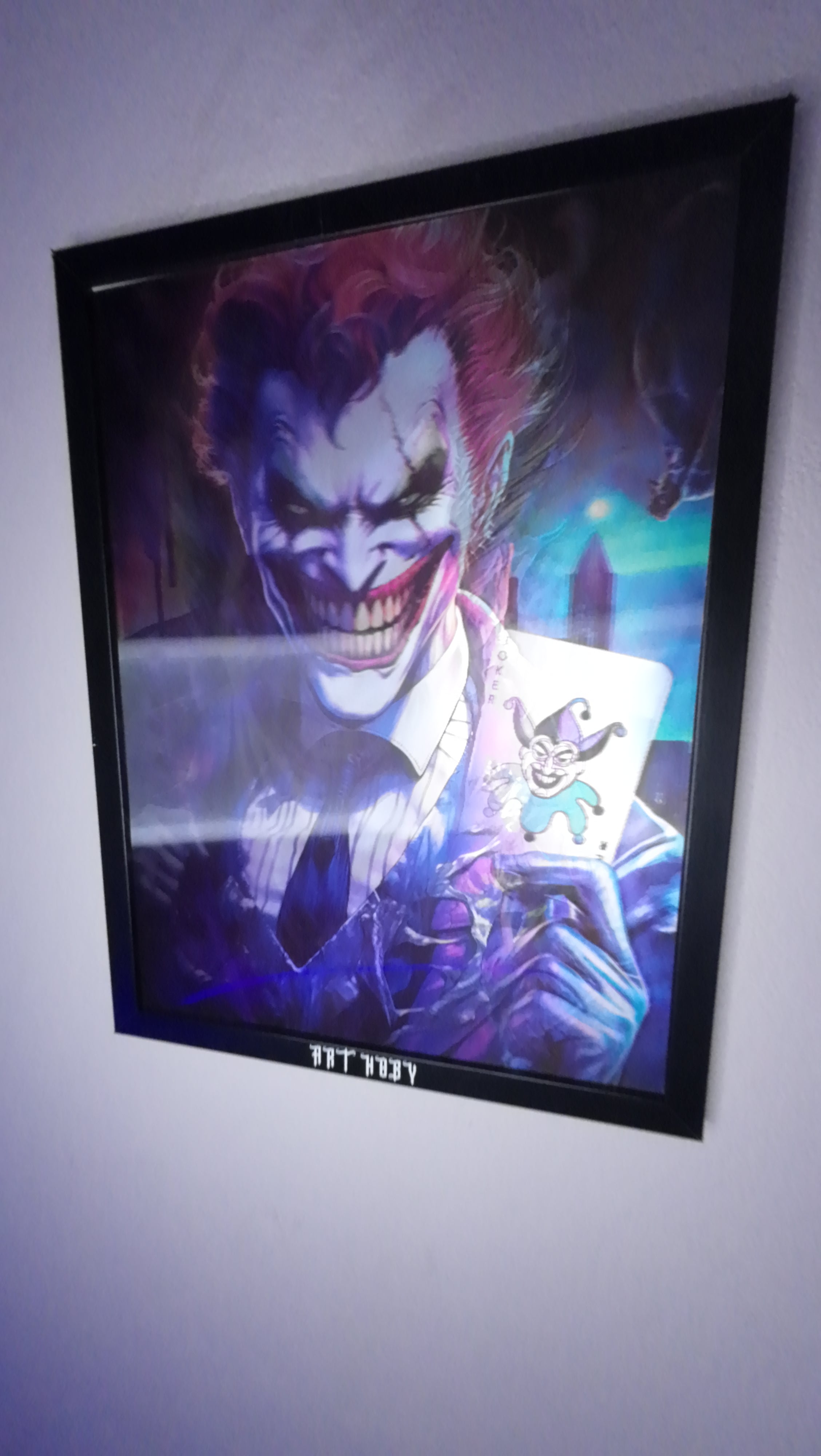 Hareketli Joker Tablo | 3 Boyutlu Değişen Görselli Poster (30x40)