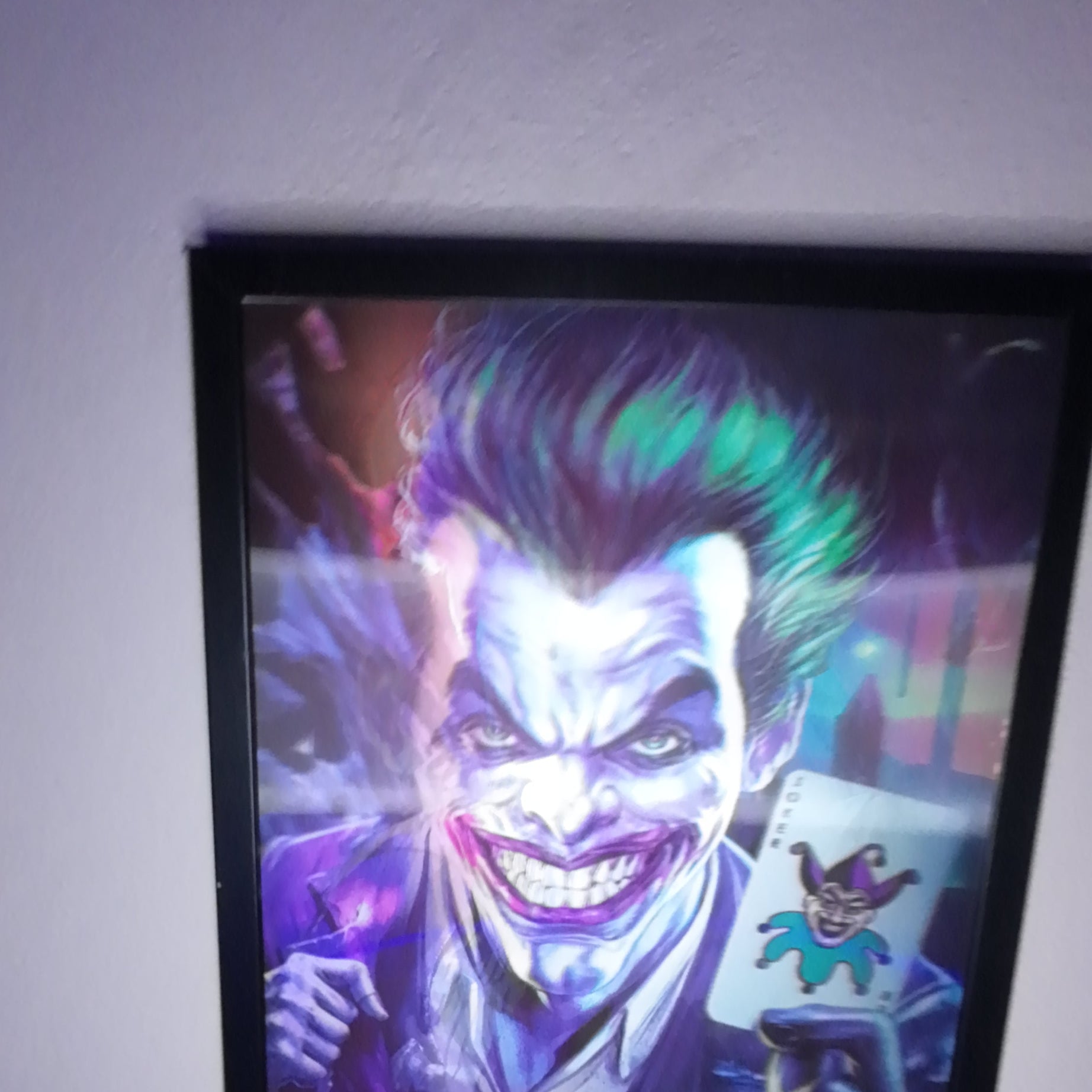 Hareketli Joker Tablo | 3 Boyutlu Değişen Görselli Poster (30x40)