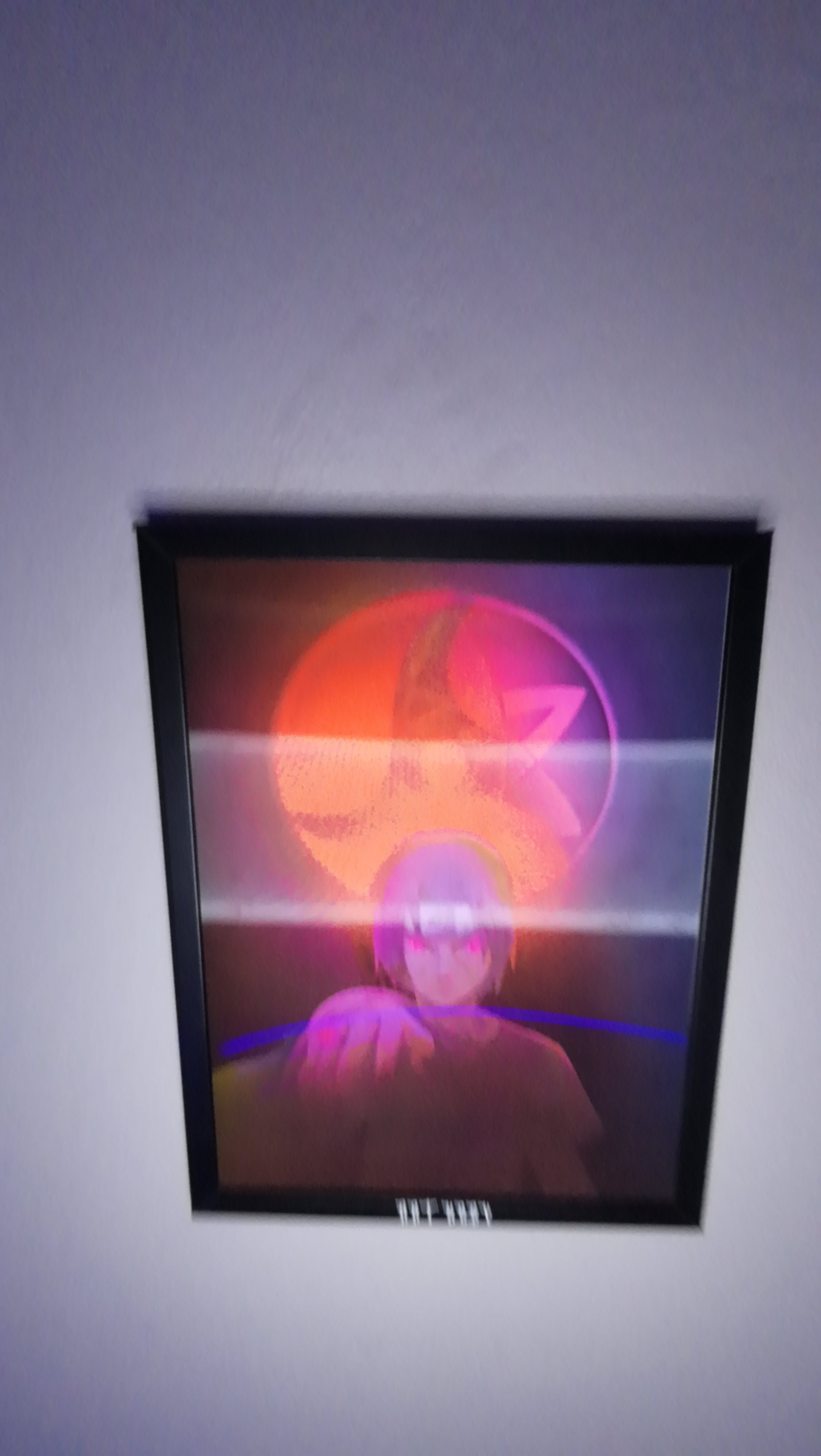 Itachi Uchiha Naruto Tablosu – Sharingan Temalı 3D Poster (Lenticular)