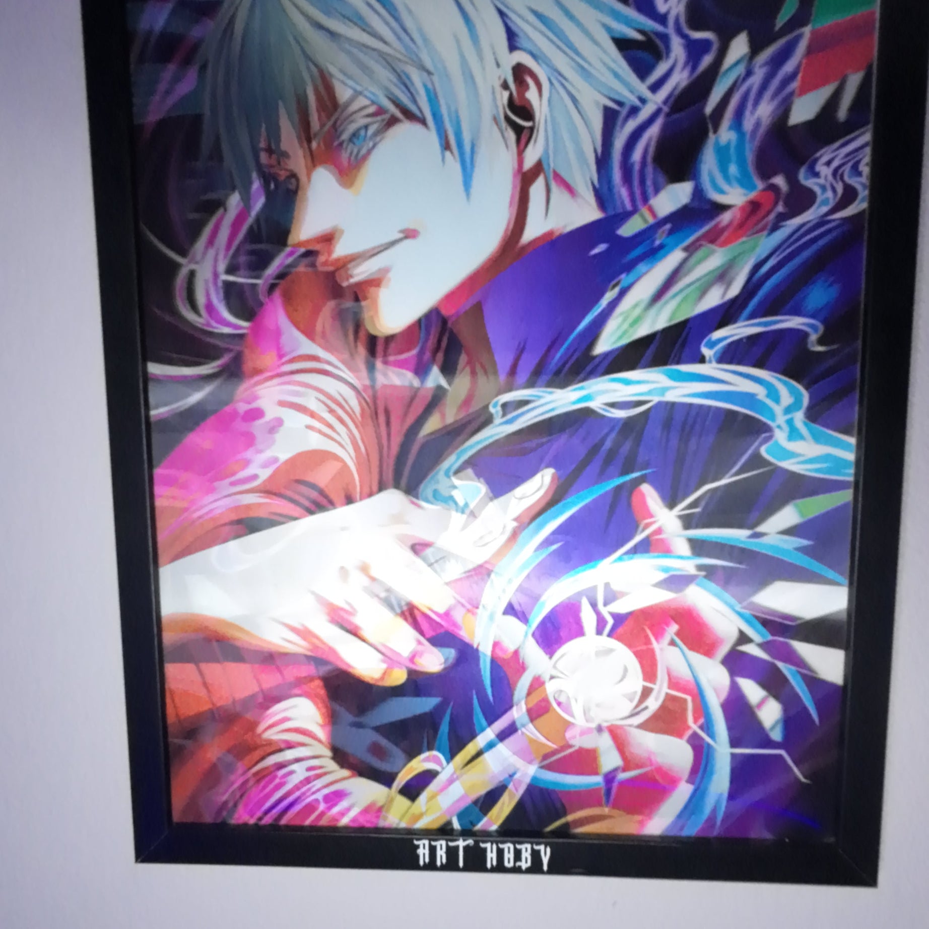 Jujutsu Kaisen 3’lü Karakter Tablo – Gojo, Toji ve Geto Hareketli Tablo (Lenticular)