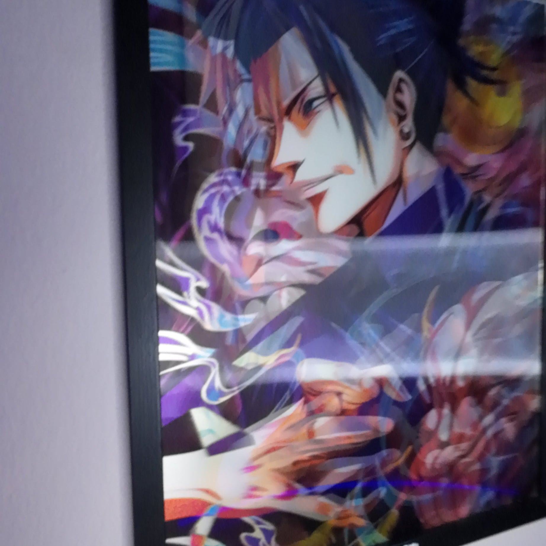 Jujutsu Kaisen 3’lü Karakter Tablo – Gojo, Toji ve Geto Hareketli Tablo (Lenticular)