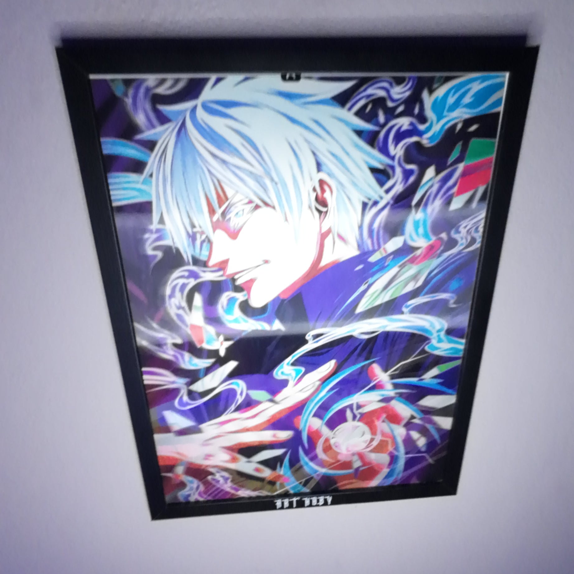 Jujutsu Kaisen 3’lü Karakter Tablo – Gojo, Toji ve Geto Hareketli Tablo (Lenticular)