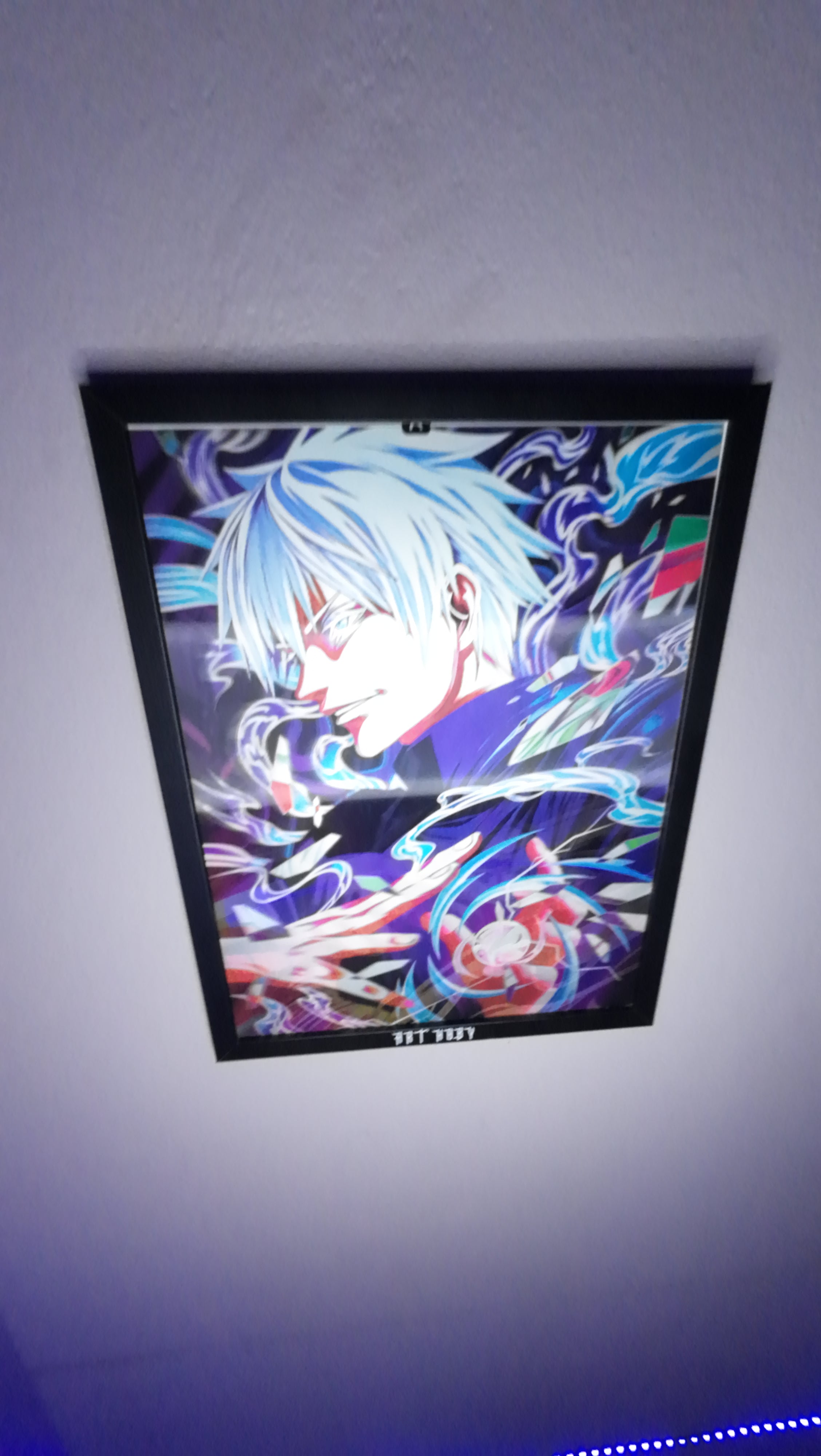 Jujutsu Kaisen 3’lü Karakter Tablo – Gojo, Toji ve Geto Hareketli Tablo (Lenticular)