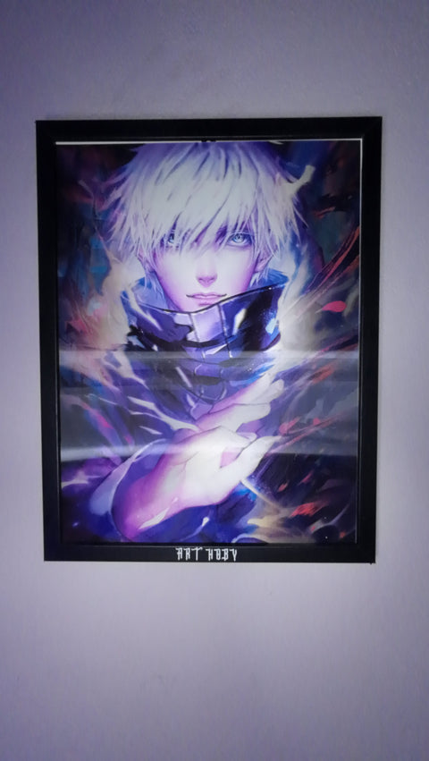 Yuji Itadori Jujutsu Kaisen – Anime Pozlu Tablo (Lenticular)