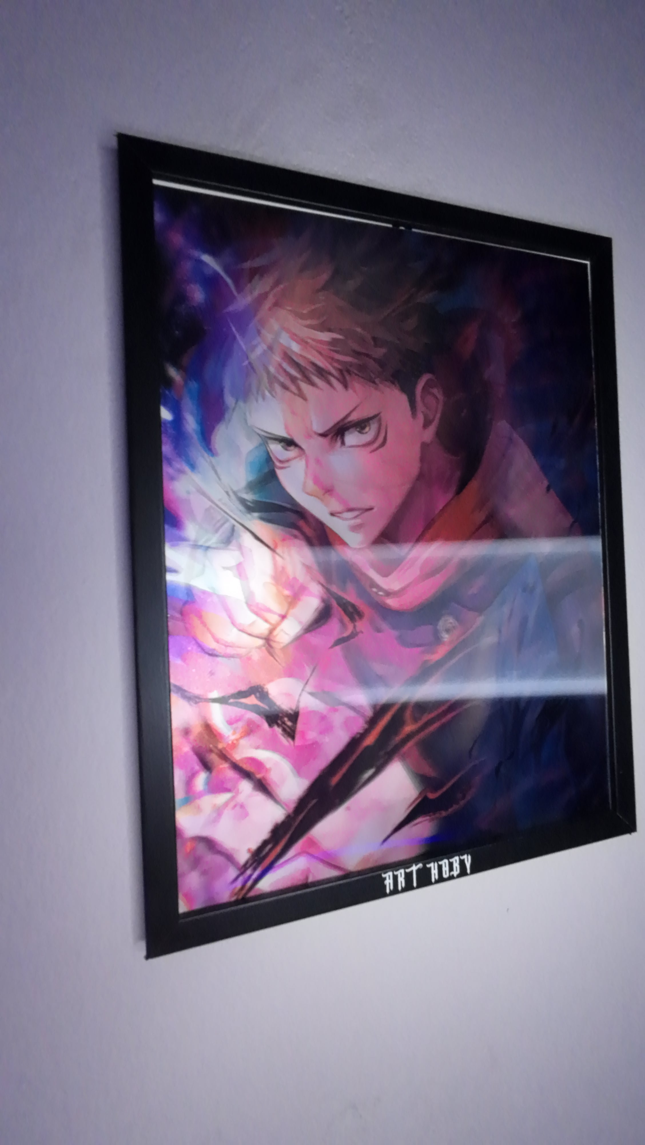 Yuji Itadori Jujutsu Kaisen – Anime Pozlu Tablo (Lenticular)