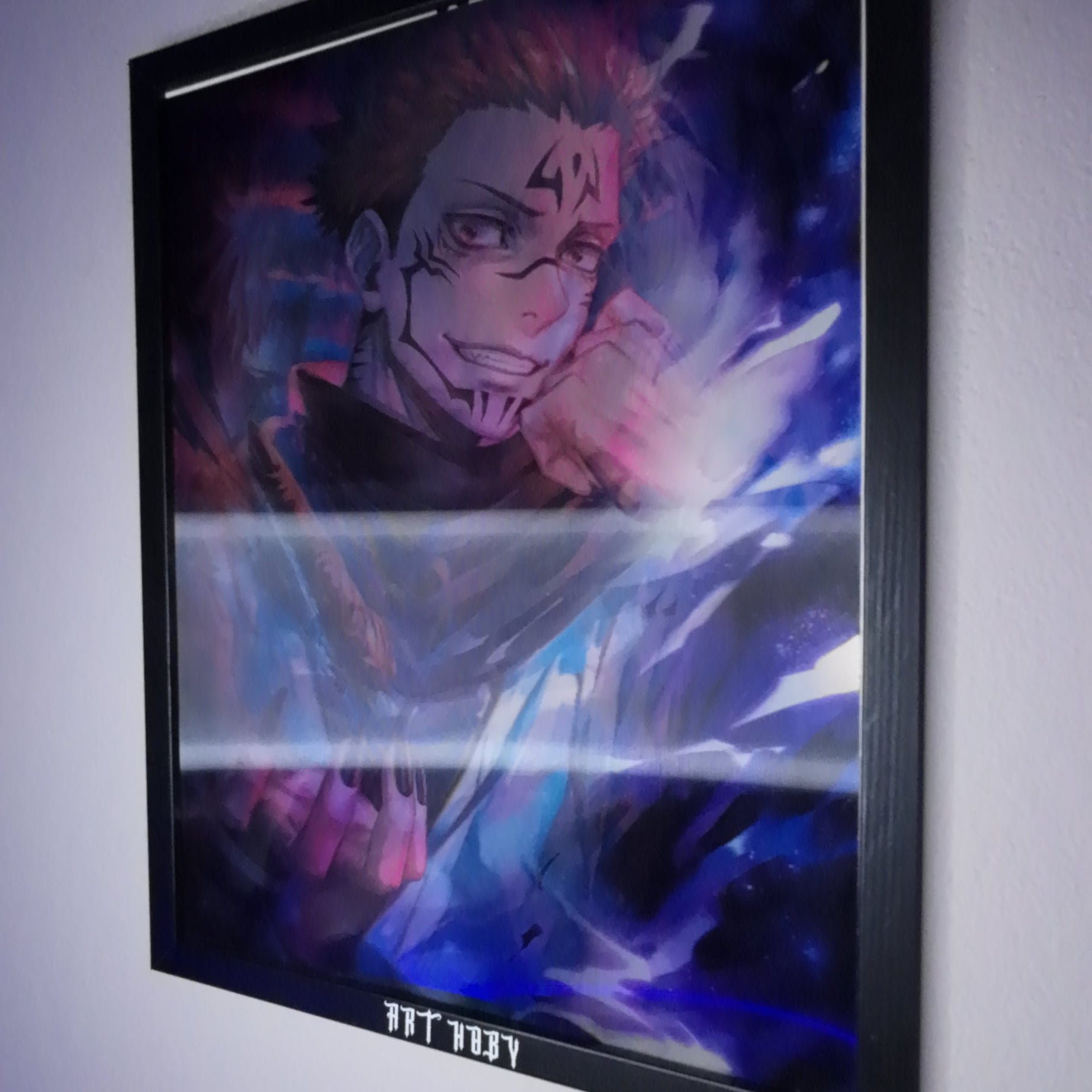 Yuji Itadori Jujutsu Kaisen – Anime Pozlu Tablo (Lenticular)