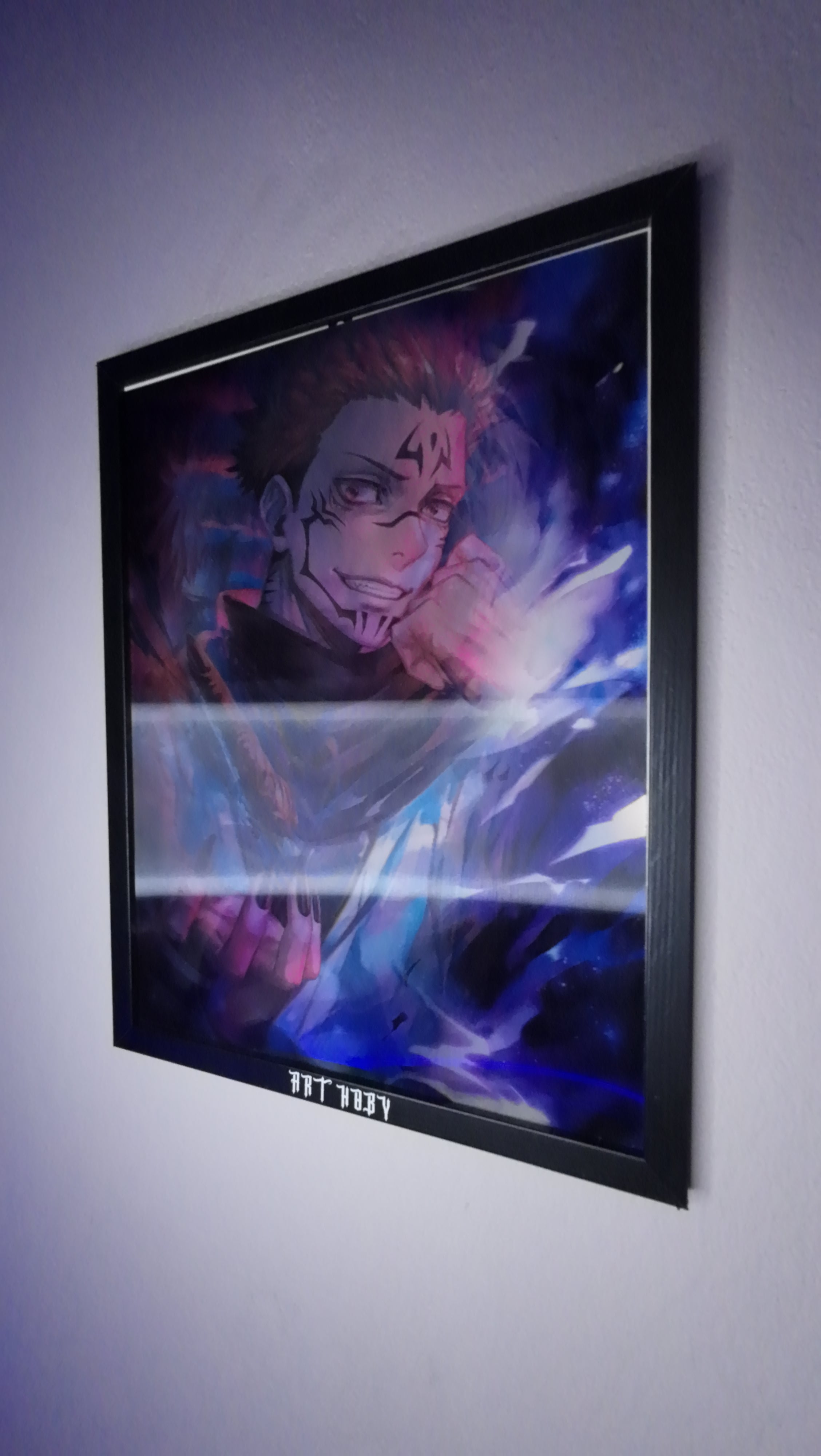 Yuji Itadori Jujutsu Kaisen – Anime Pozlu Tablo (Lenticular)