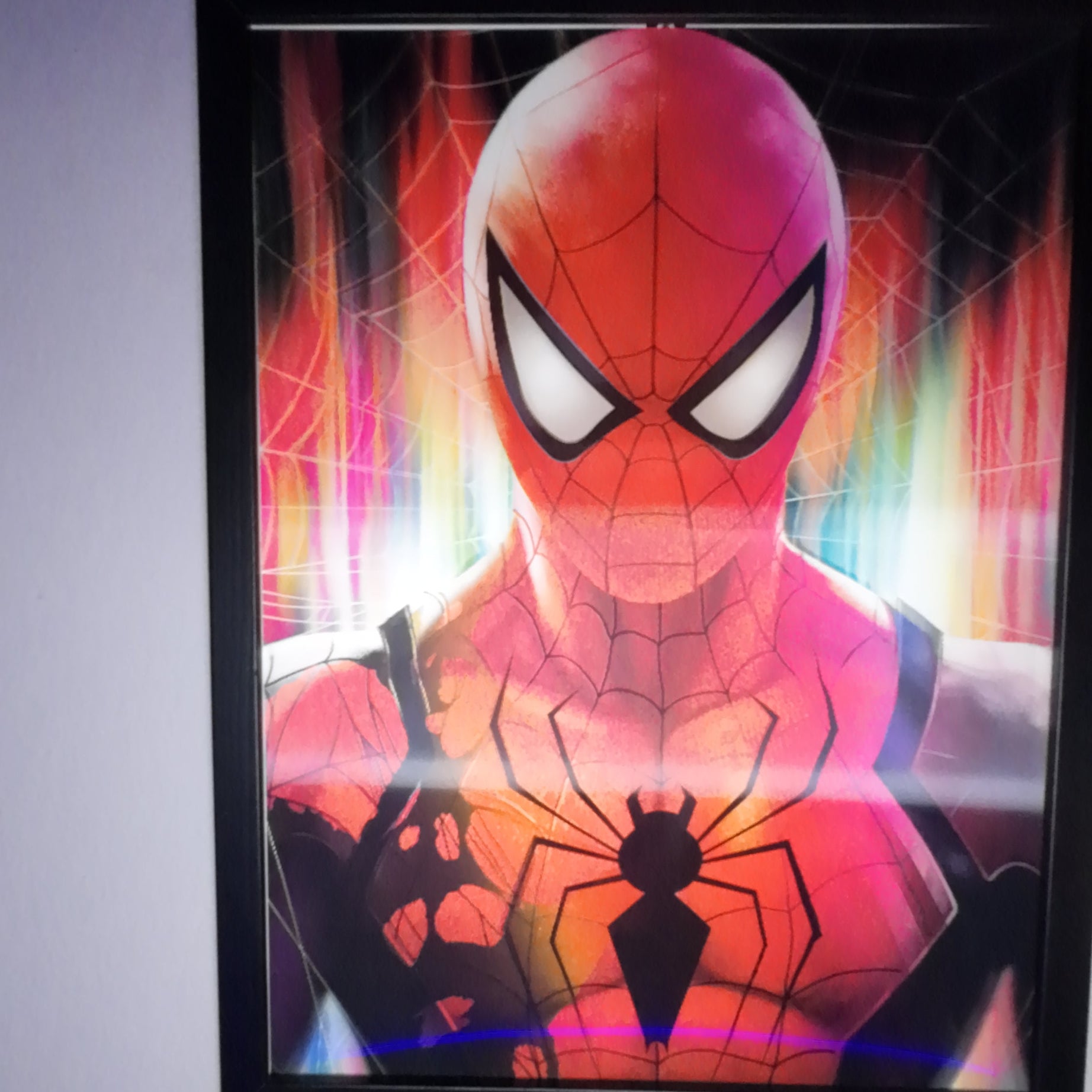 Spider-Man Venom Dönüşümlü 3D Lenticular Poster (Marvel Süper Kahraman Koleksiyonu)