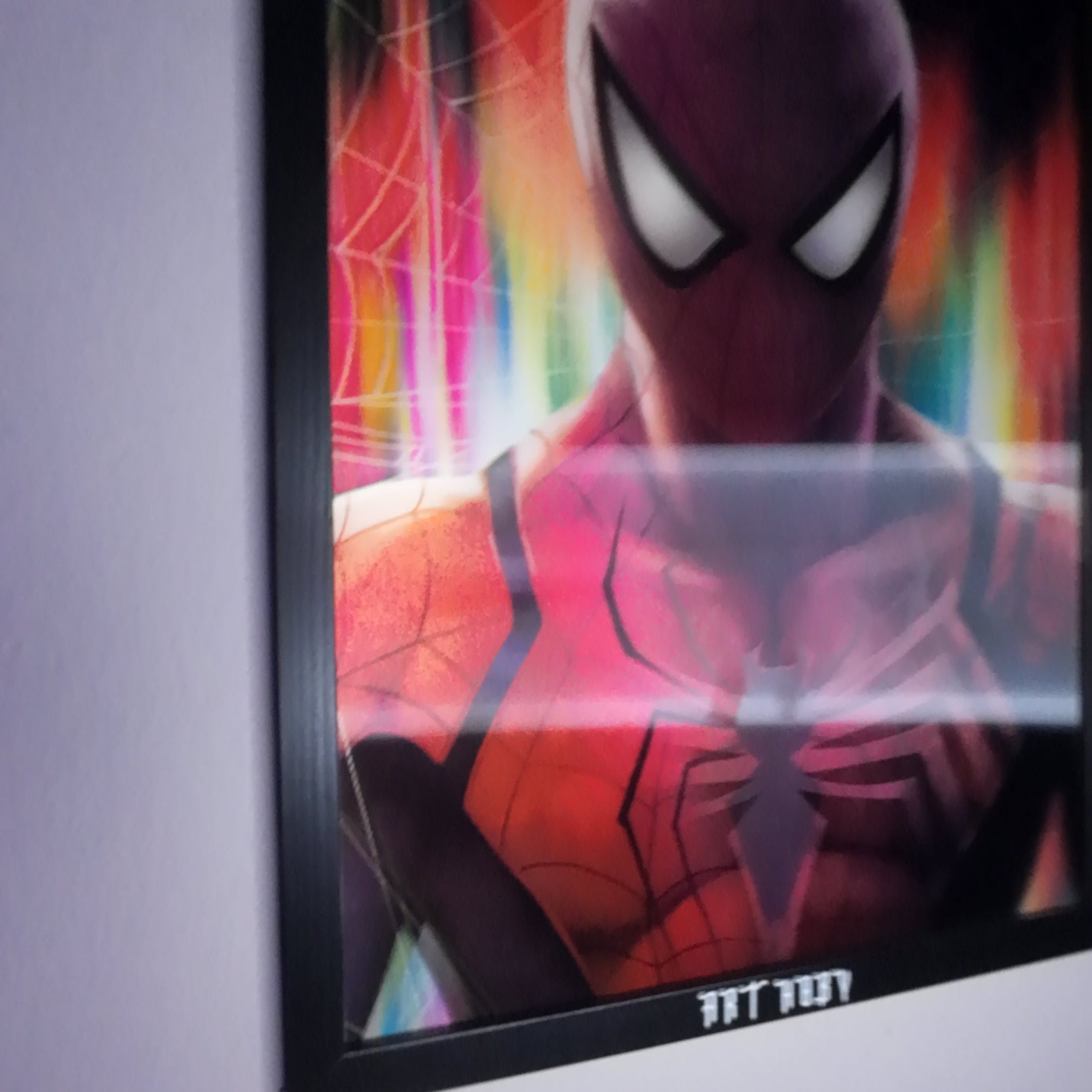 Spider-Man Venom Dönüşümlü 3D Lenticular Poster (Marvel Süper Kahraman Koleksiyonu)