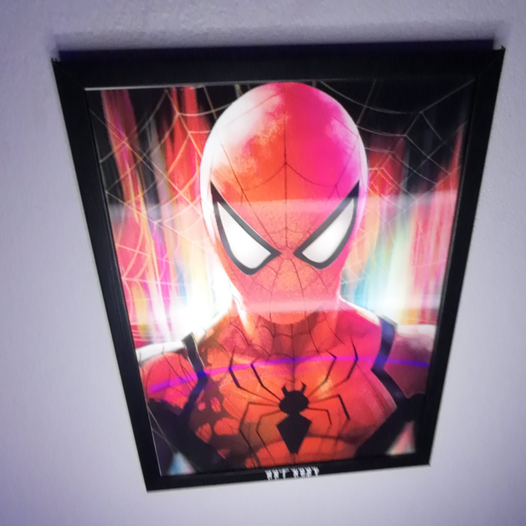 Spider-Man Venom Dönüşümlü 3D Lenticular Poster (Marvel Süper Kahraman Koleksiyonu)
