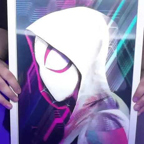 Spider-Man Multiverse Tablosu – 2099 & Gwen Karakterleri (Lenticular)